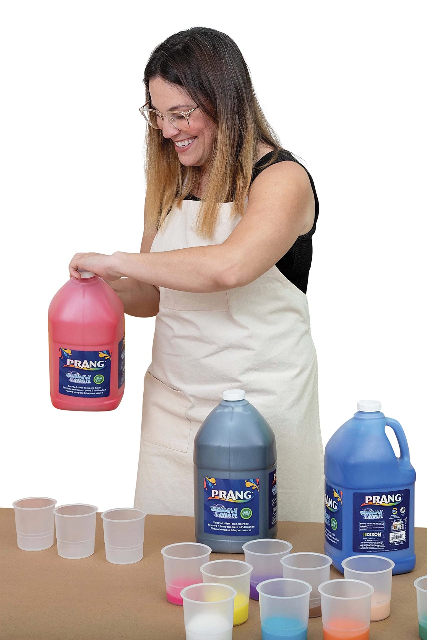 Prang 10603 Prang Washable Paint, Gallon Size, Yellow, 1-Unit