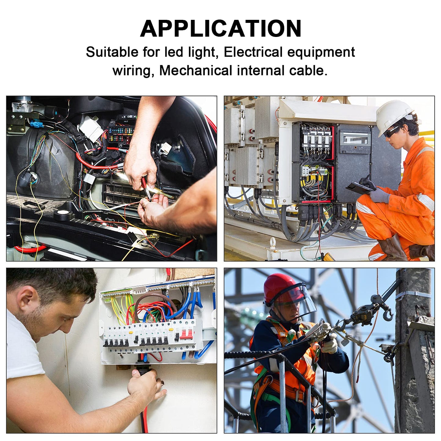 10 Gauge Wire - iGreely 30 FT 10/2 Gauge Tinned Copper Low Voltage Wire Electrical Wire Cable for Solar Panel Car Audio Automotive Trailer Marine Harness Wiring 10AWG 30Ft