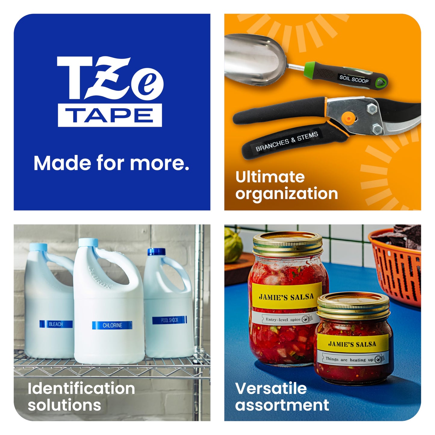 Brother Genuine TZe241~3/4" 2PK Black Print on White Label Tape. Each: 0.7 in x 26.2 ft (18 mm x 8 m) Total: 0.7 in x 52.4 ft (18 mm x 16 m)