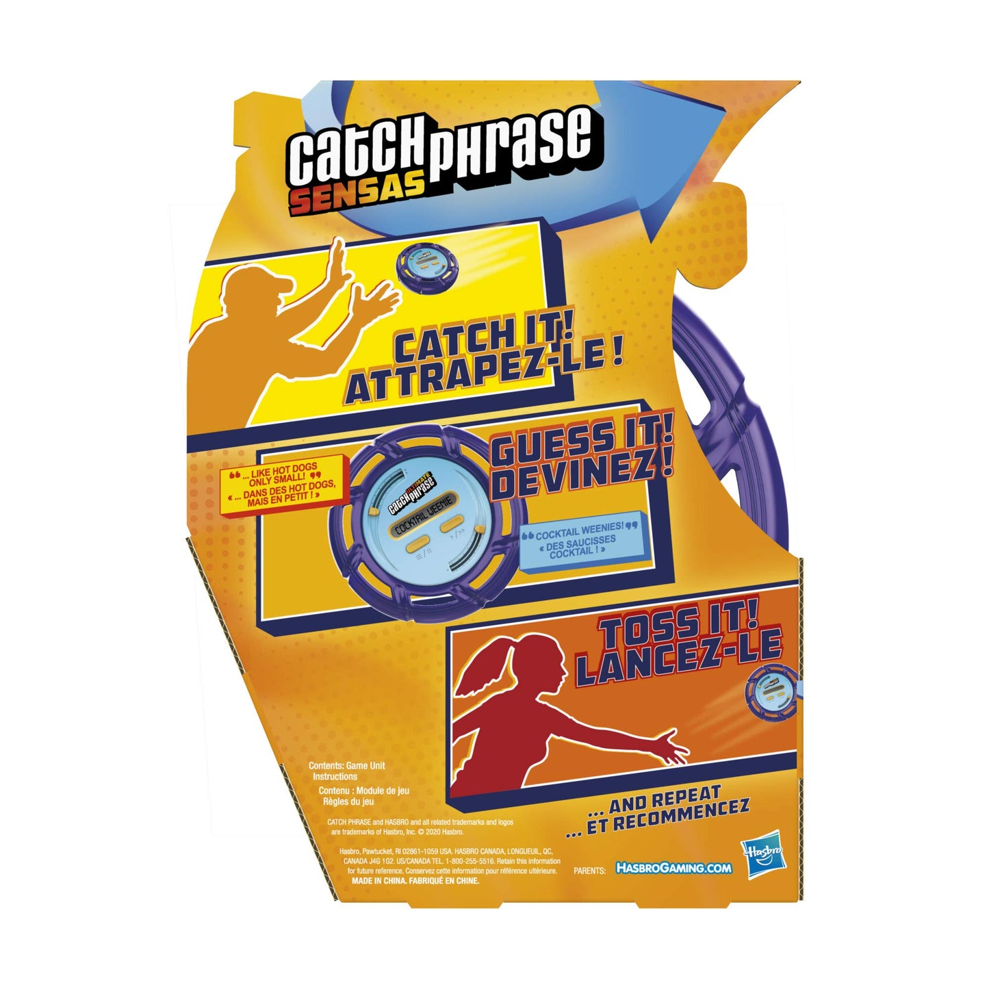 Hasbro Ultimate Catch Phrase Electronic Party Game for Ages 12 and Up, English and French Version