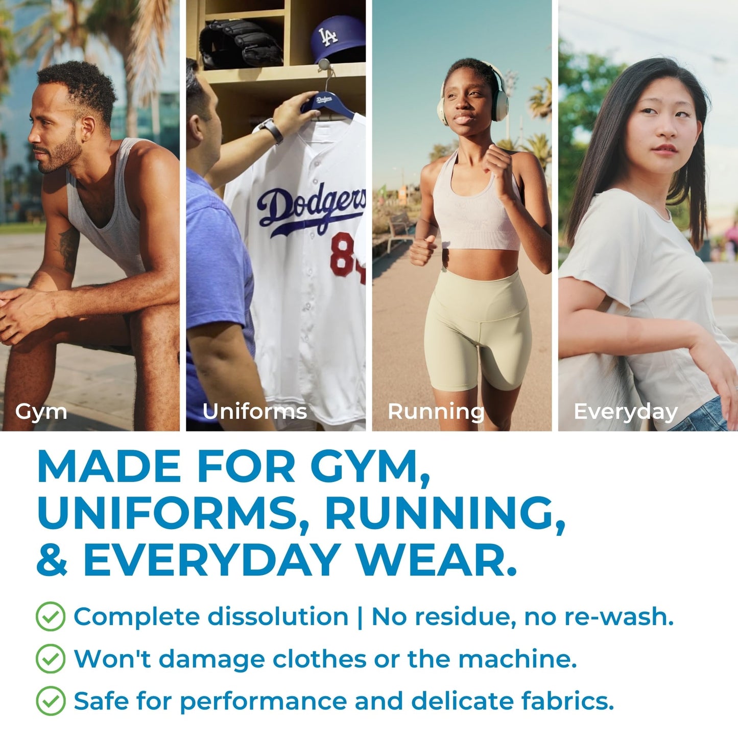 Sweat X Sport Extreme Laundry Detergent, High Performance Sports Wash for Activewear and All Fabrics, 45 Loads