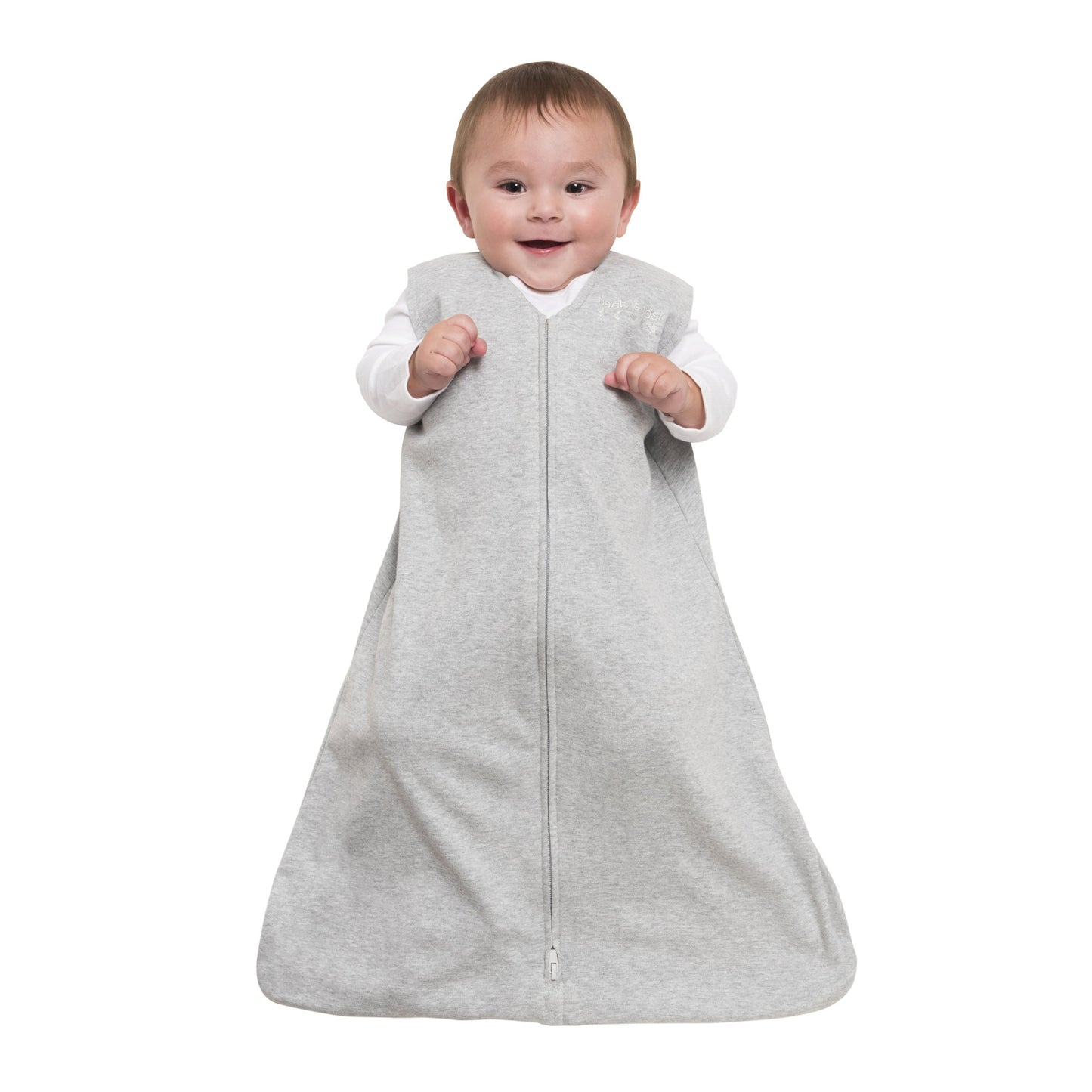 Halo Innovations Sleep Sack Wearable Cotton Blanket, Grey, X-Large