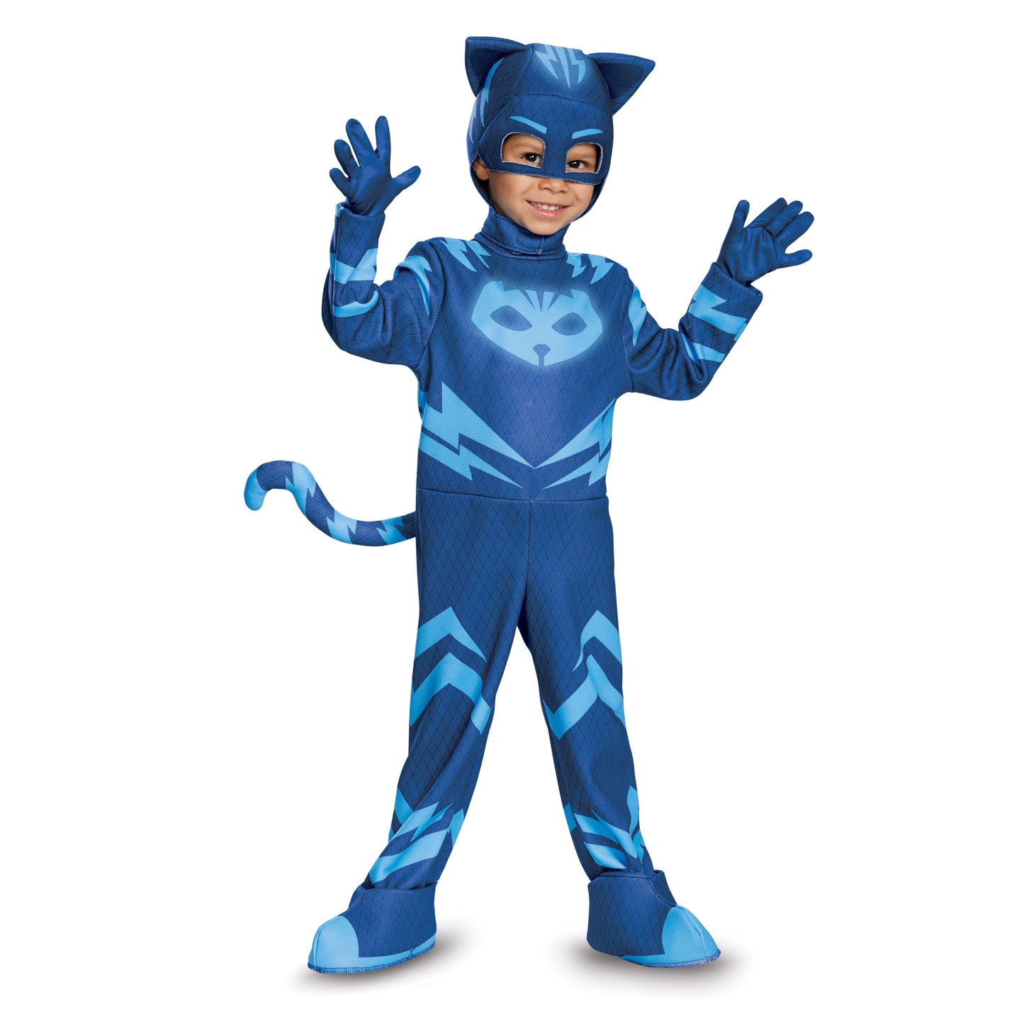 Catboy Deluxe Toddler PJ Masks Costume, Large/4-6