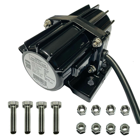 AmbitionMotor Salt & Sand Vibrator 200LBS 80W DC 12V for Buyers Karrier Cougar SnowEx Trynex Meyers Spreaders