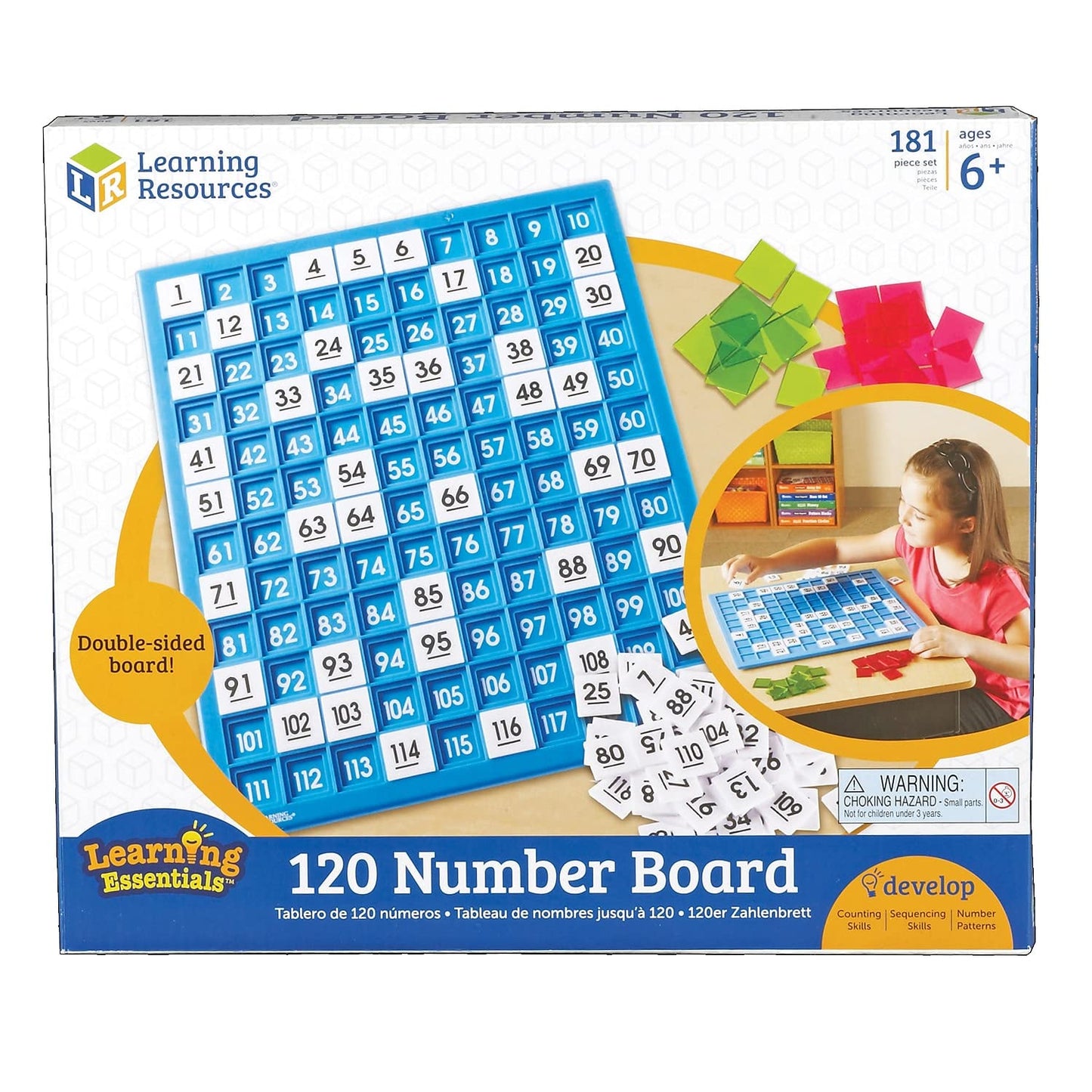 Learning Resources 120 Number Board (LER1332)