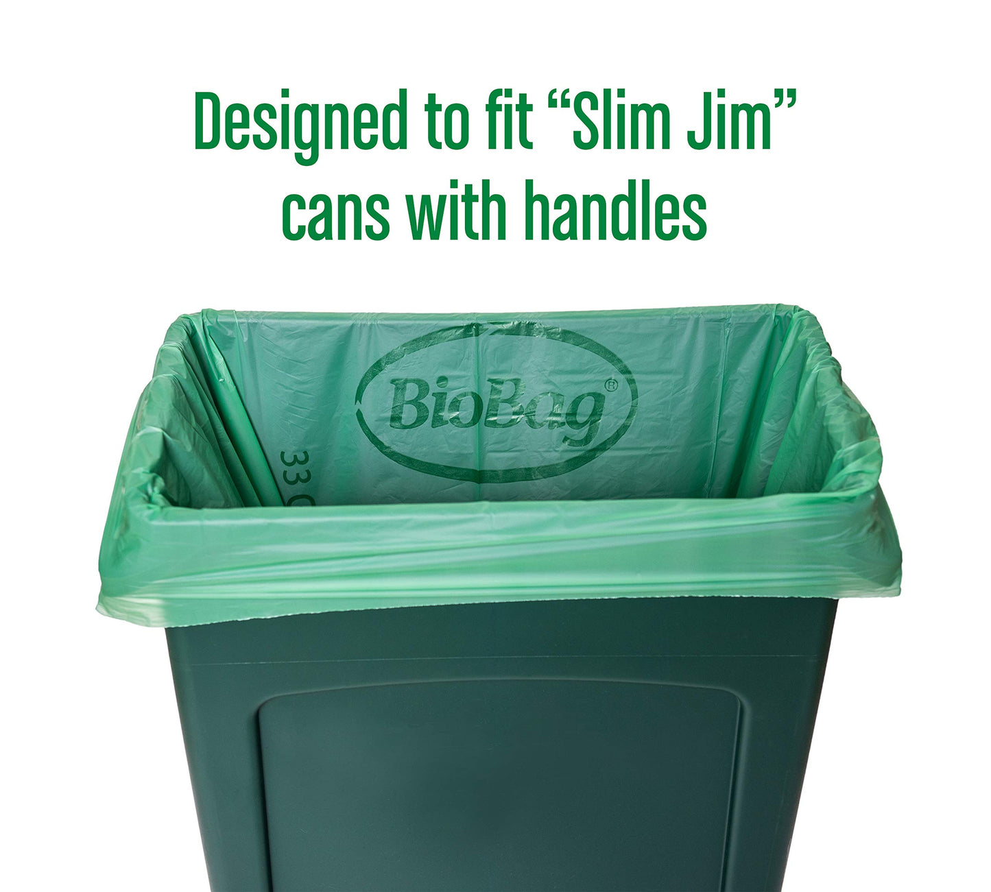 BioBag 23 Gallon Compostable Liner, 120 Bags