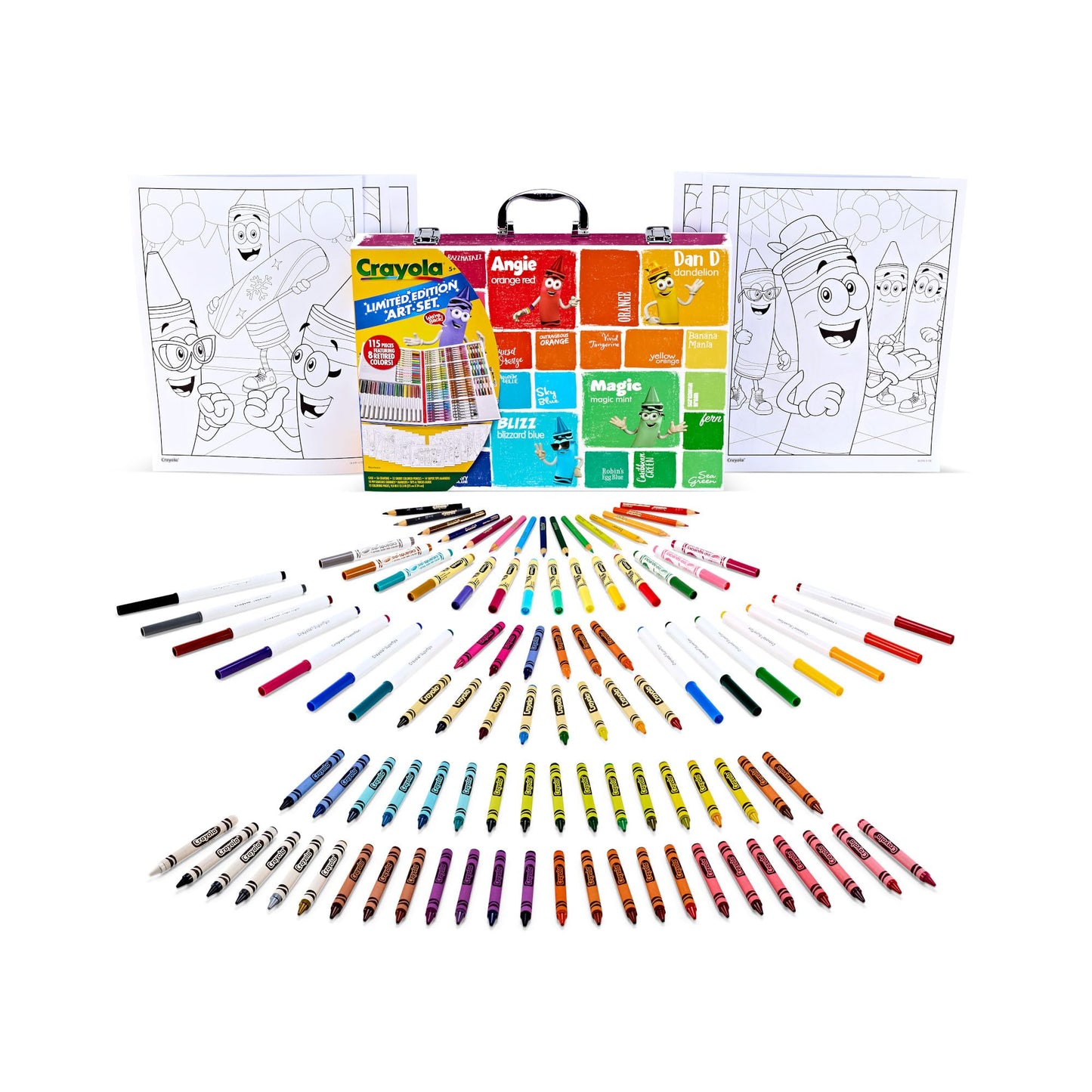 Retired Colours Inspiration Art Case