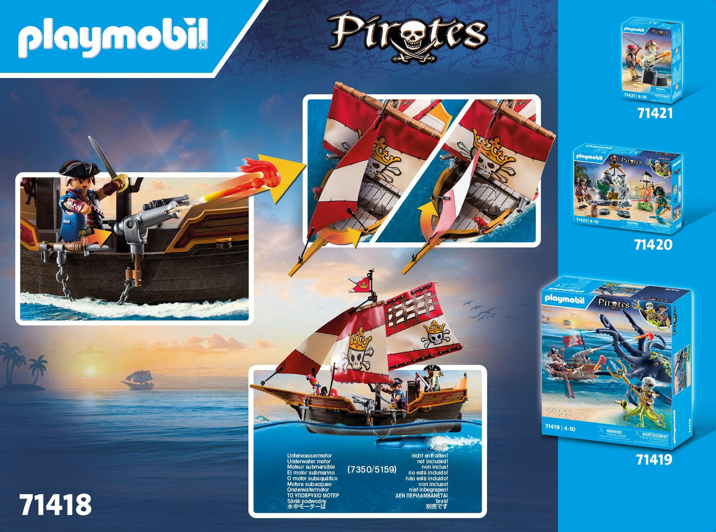Playmobil Pirate Ship