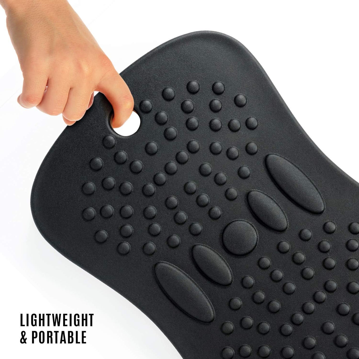 Yes4All Wobble Balance Board for Standing Desk/Foam Pad - Standing Desk Mats, Rocker Board, Office Accessories, Wobble Board for Standing Desk