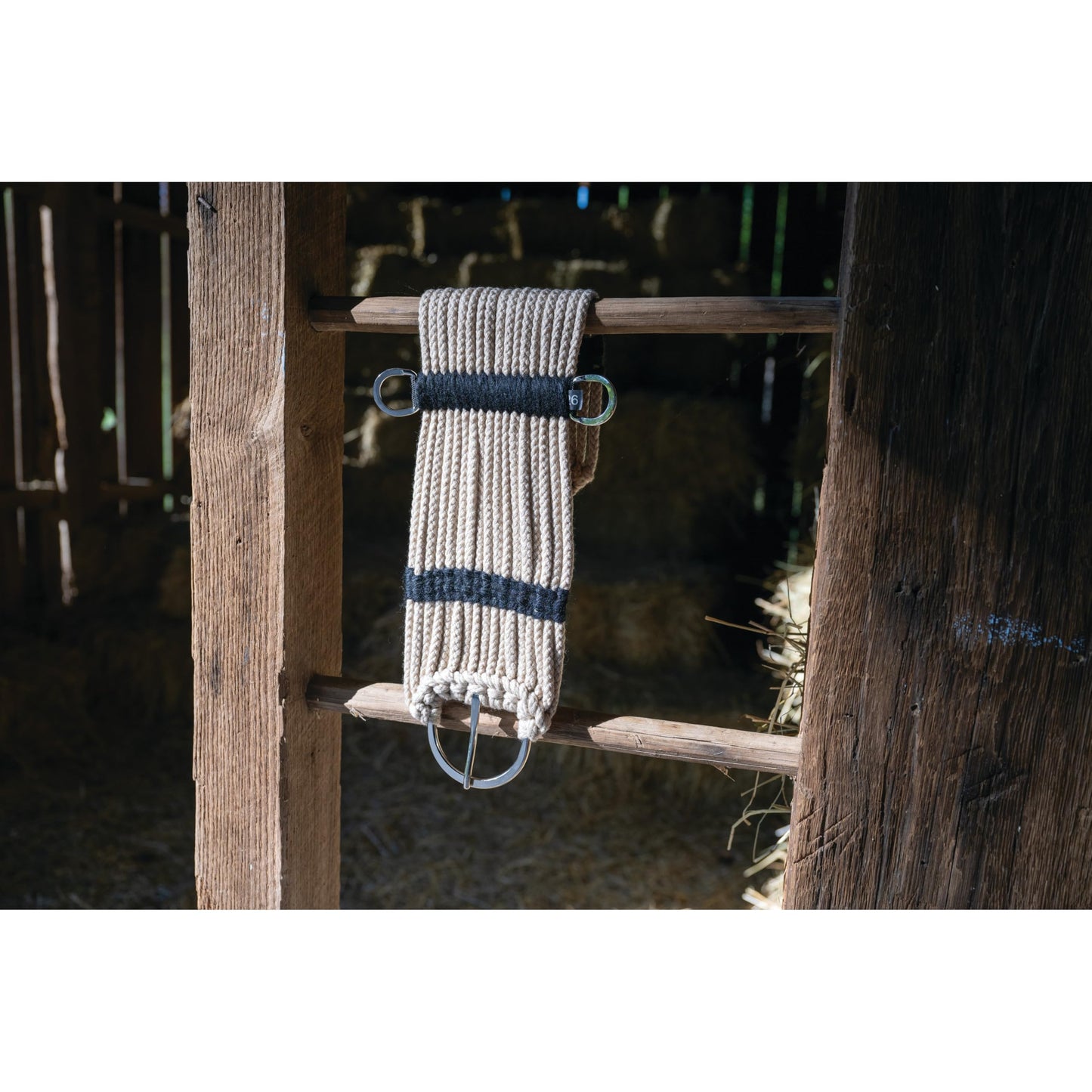Weaver Leather Rayon 17 Strand Cinch, 34-Inch, Tan/Black