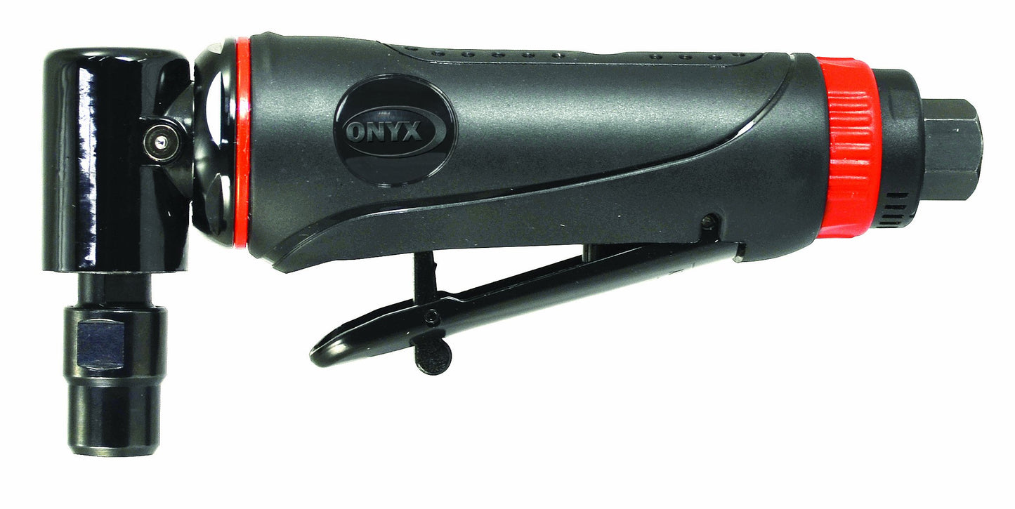 Astro Pneumatic 204 Onyx Composite 1/4-Inch 90 Degree Angle Die Grinder with Rear Exhaust
