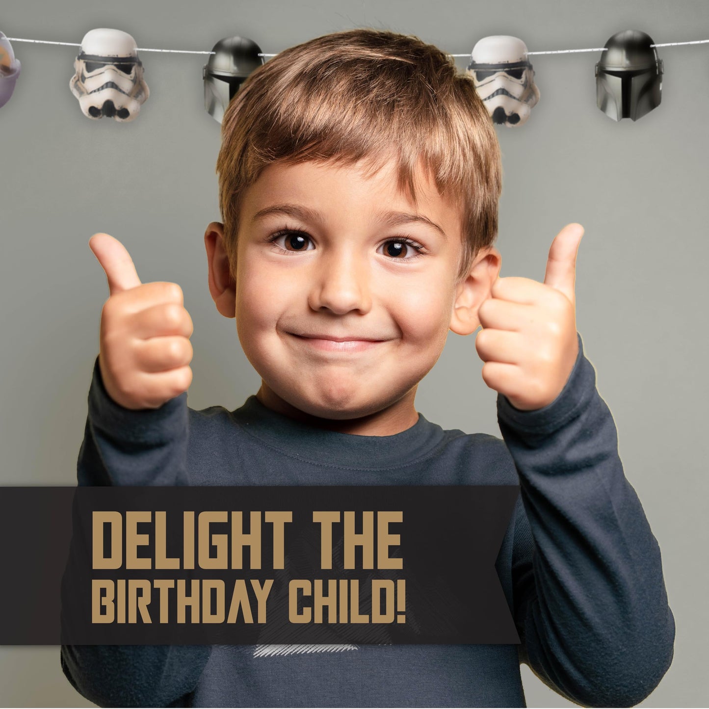 Baby Yoda Party Supplies and Decorations - Mandalorian Party Supplies for Birthday Child - Serves 16 - Banner Decoration, Table Cover, Plates and More