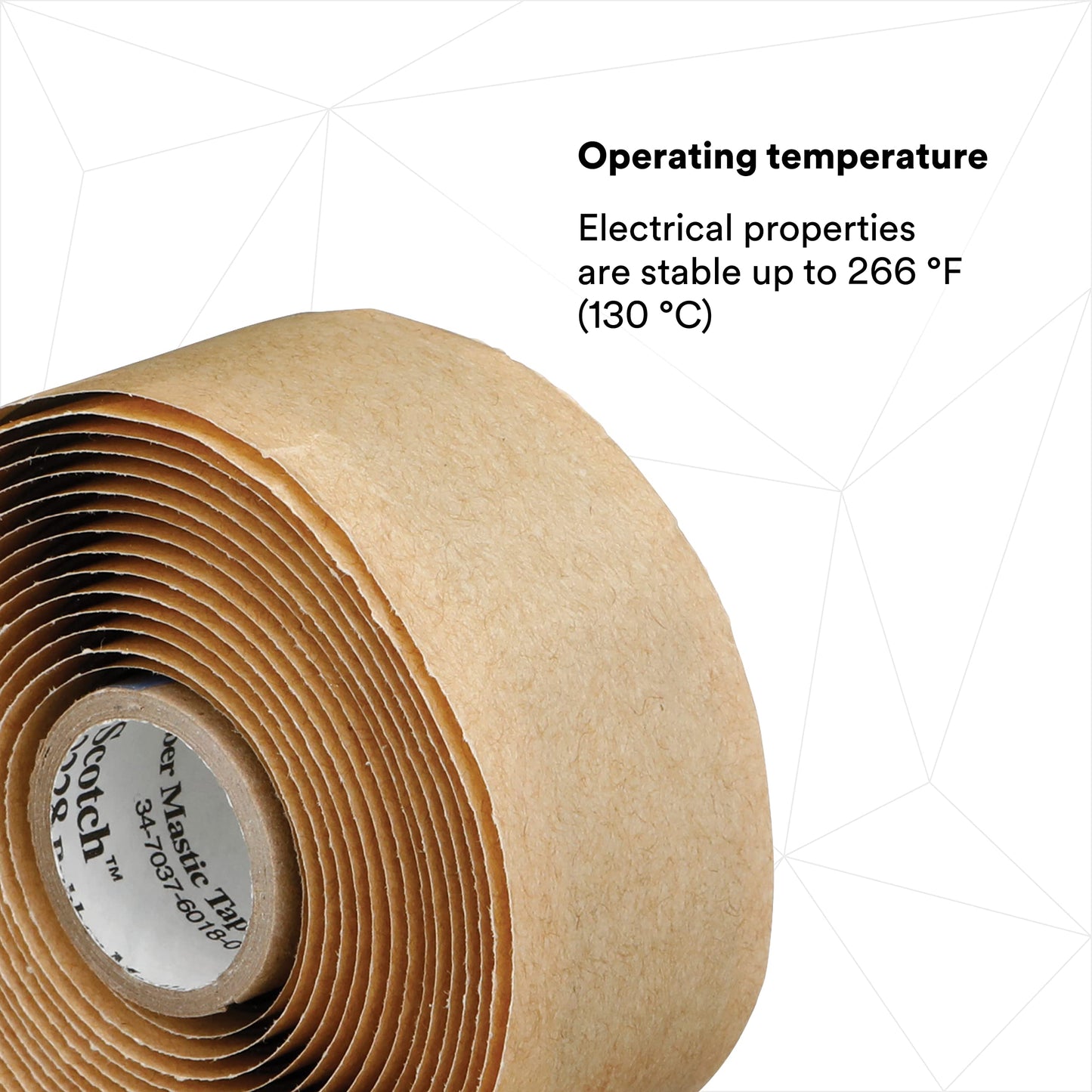 Scotch Rubber Mastic Electrical Tape, 1-Inch by 10-Foot by .065-Inch