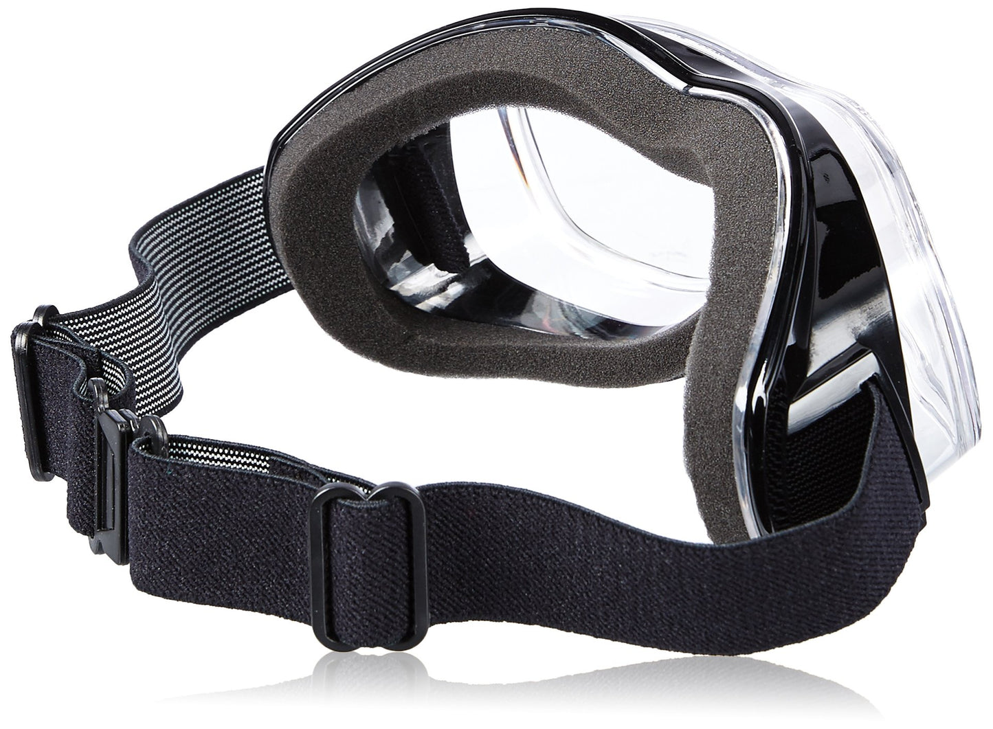Pacific Coast Airfoil Padded 'Fit Over Glasses' Riding Goggles (Black Frame/Clear Lens) (9305)
