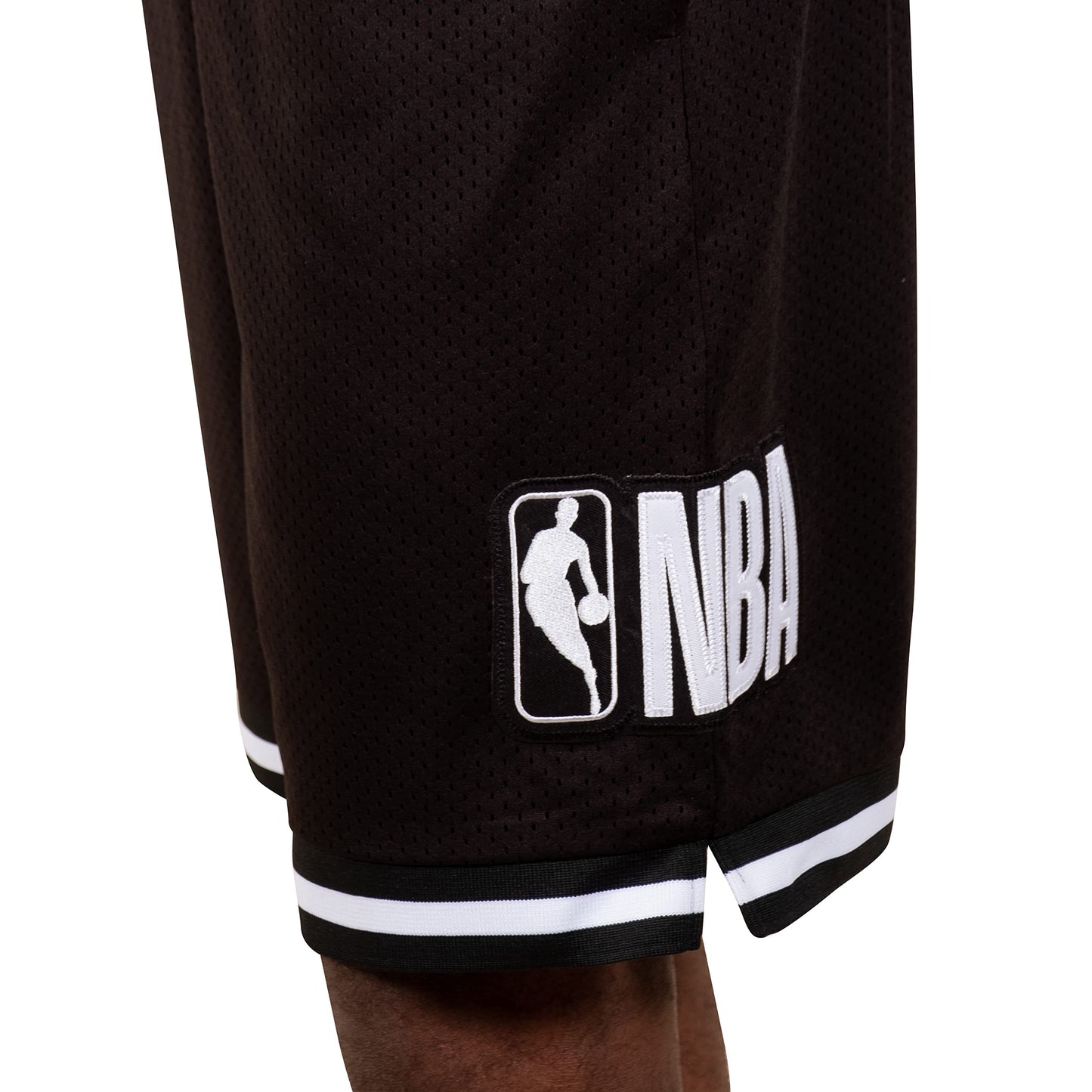 Ultra Game NBA Men's Knit Active Basketball Shorts Black