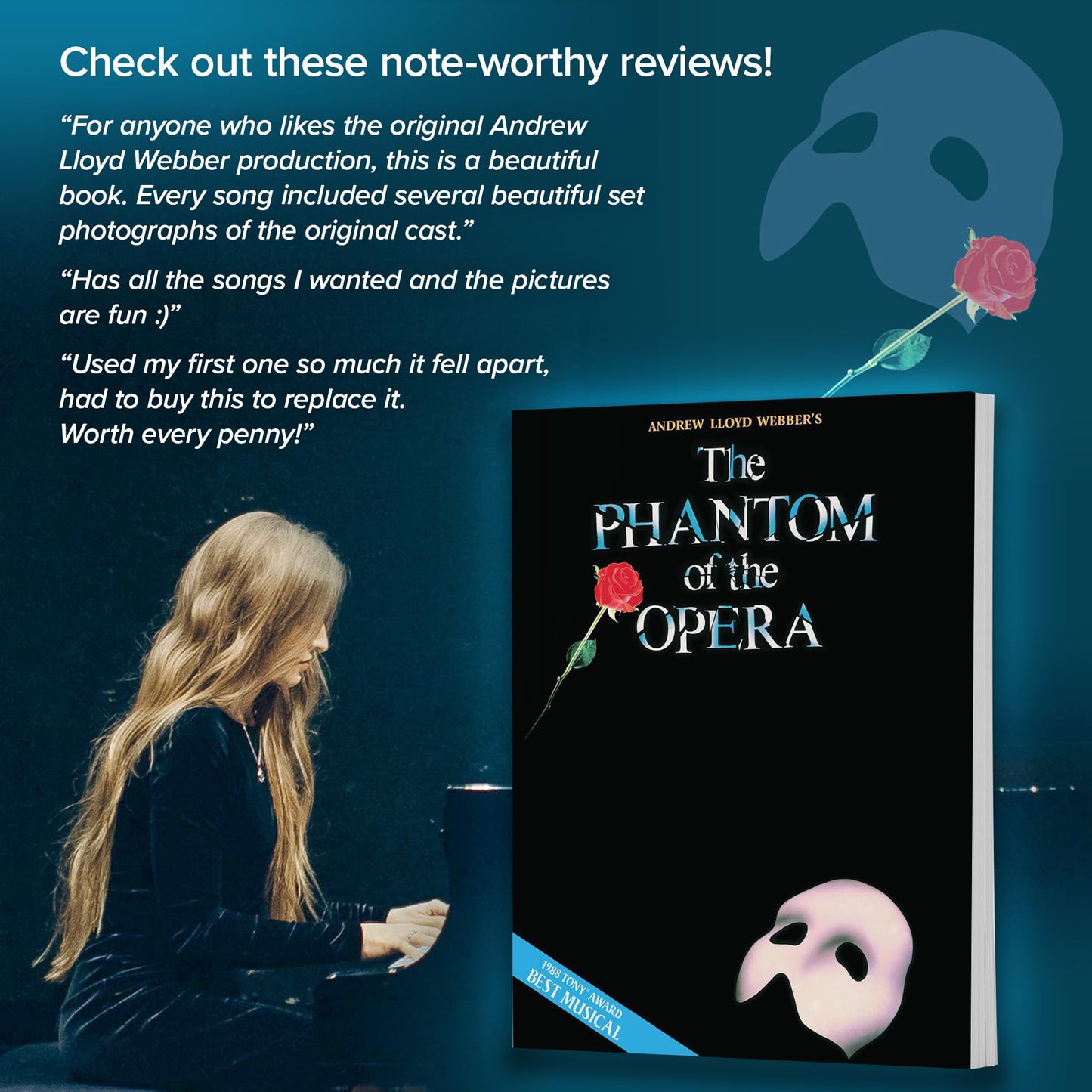 Phantom of the Opera - Souvenir Edition: Piano/Vocal Selections (Melody in the Piano Part)