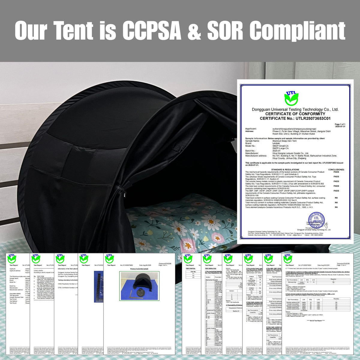 Compact Blackout Bed Tent for Deep Sleep - Light-Blocking Luxury Sleep Den Tent - Blackout Canopy to Improve Sleep Anytime, Anywhere - Perfect for Nightshift, Dorms, Travel, Naps and Relaxation