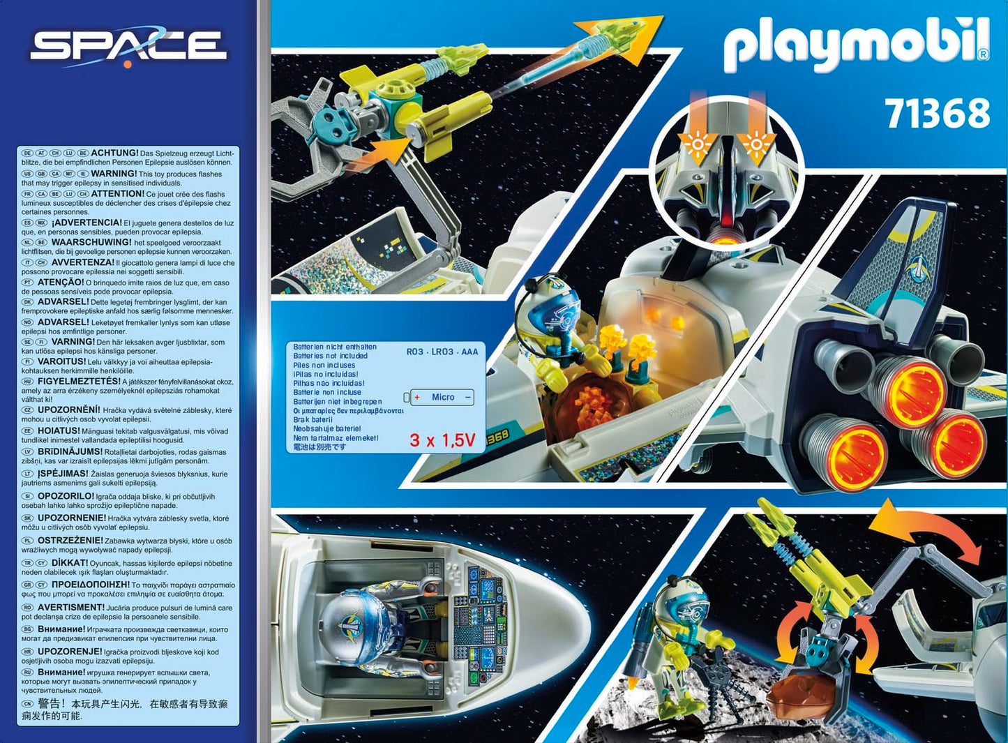Playmobil Mission Space Shuttle