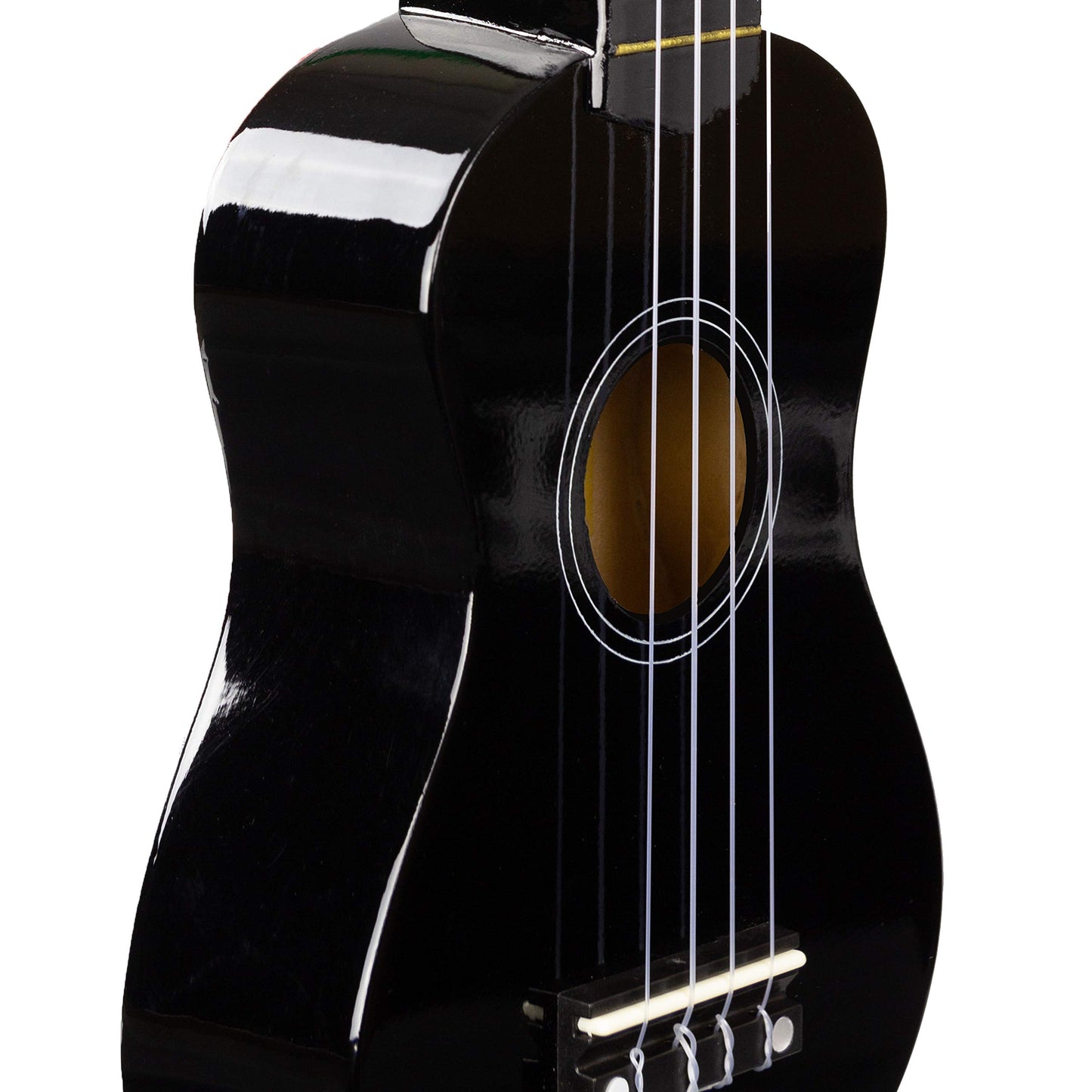 Martin Smith UK-222-BK Ukulele, Black
