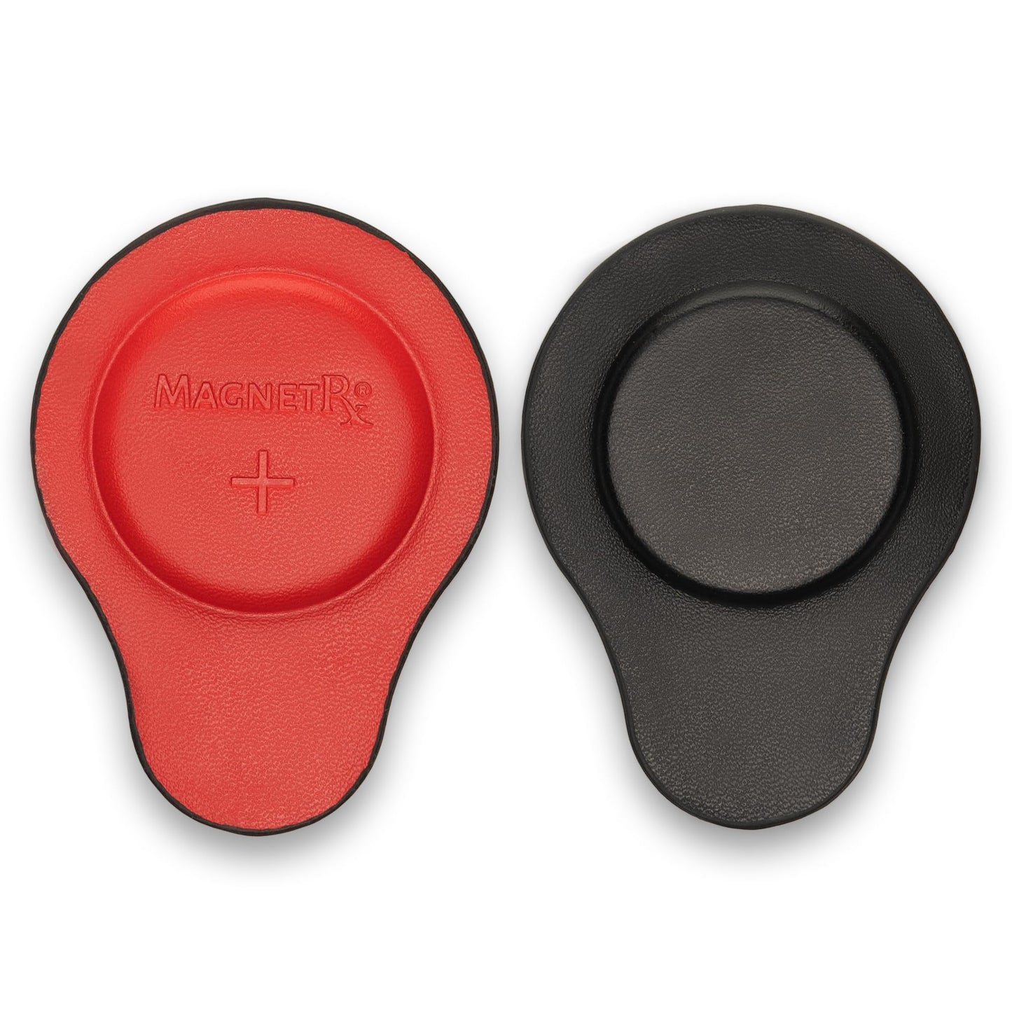 MagnetRX® Biomagnetic Magnet Kit – Imanes terapeuticos de neodimio para biomagnetismo (2 Medium Units (Leather Coated))