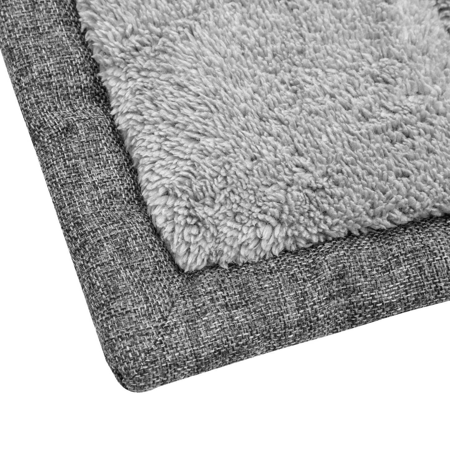 Rollup Outdoor Dog Bed,Camping Travel Dog Bed Mats for Medium Large Dogs, Portable, Foldable, Machine Washable Pet Accessories for Maximum Convenience 36”*23” Grey