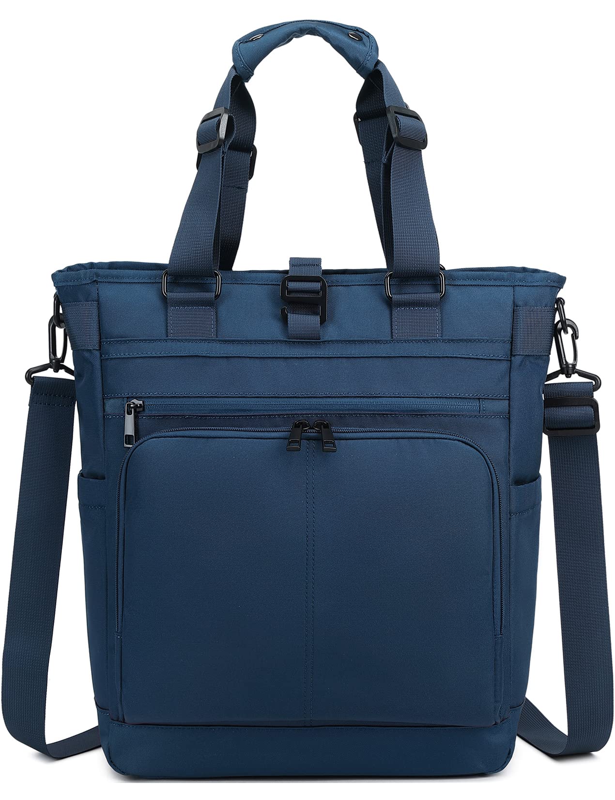 mygreen Tokyo Tote Messenger Backpack Convertible Tote Bag and Backpack, Fits 15.6" Laptop, Blue, 15.6 inch Laptop, Travel Backpacks