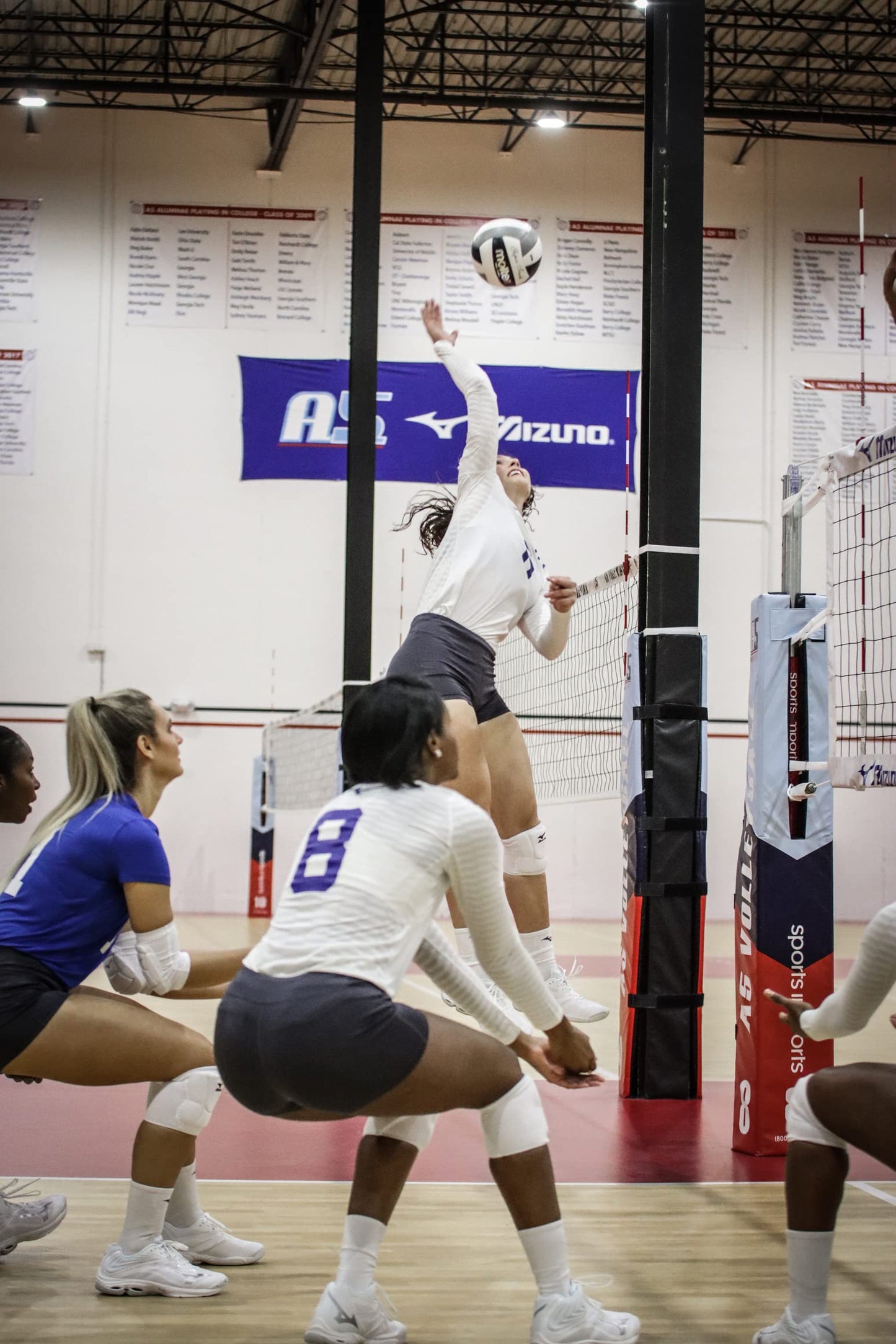 Women's Balboa 6 Long Sleeve Volleyball Jersey(M)