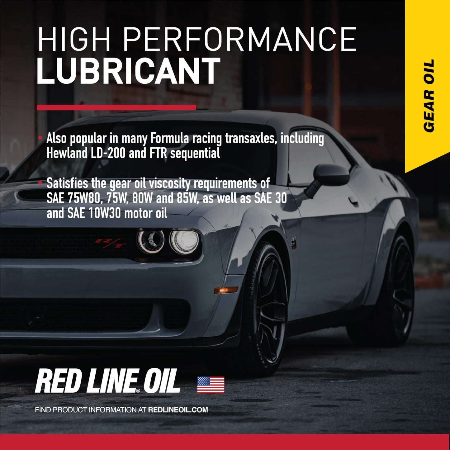 Red Line 50104 Lightweight Gear Oil - 1 Quart