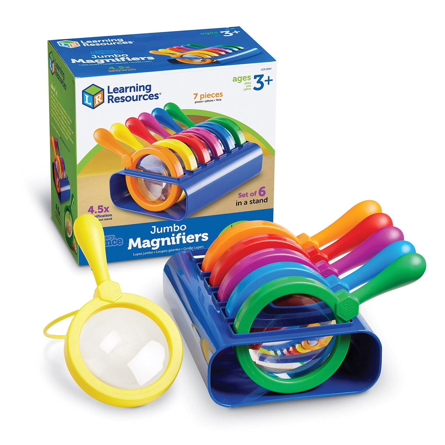Learning Resources LER2884 Primary Science Jumbo Magnifiers