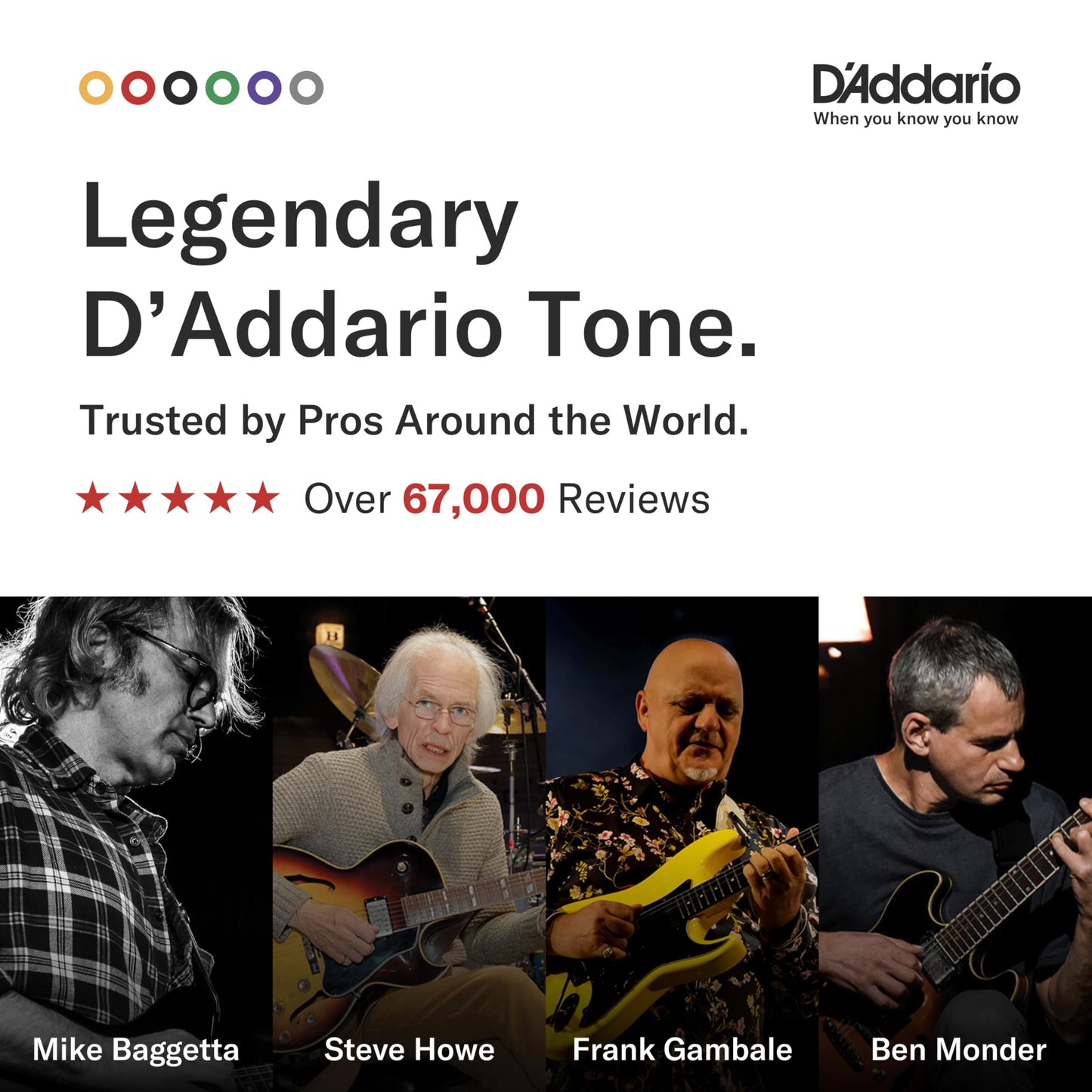 D’Addario Guitar Strings - Acoustic Guitar Strings - 80/20 Bronze - For 6 String Guitar - Deep, Bright, Projecting Tone - EJ11-3D - Light, 12-53 - 3-Pack
