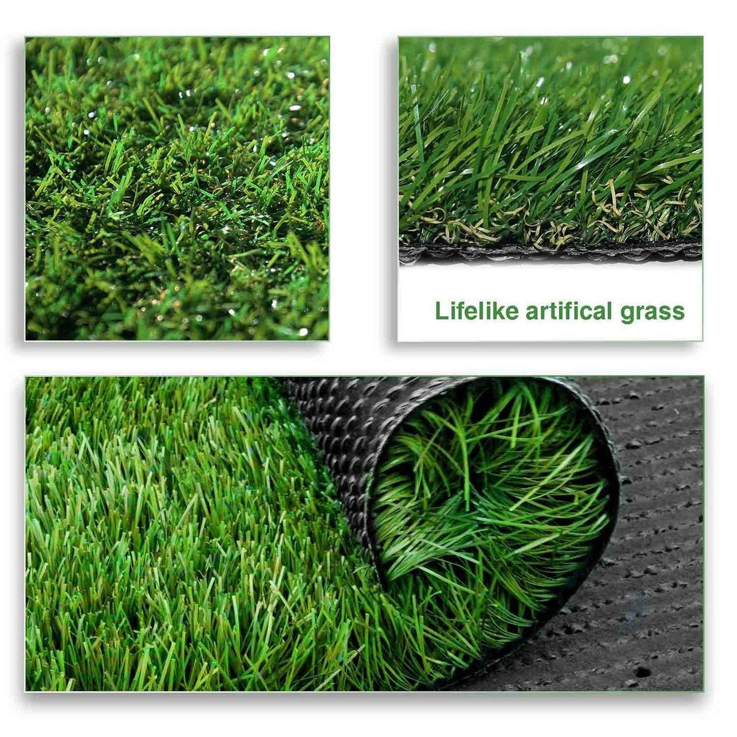 LITA Premium Artificial Grass 2' x 4' (8 Square Feet) Realistic Fake Grass Deluxe Turf Synthetic Turf Thick Lawn Pet Turf -Perfect for Indoor/Outdoor Landscape - Customized