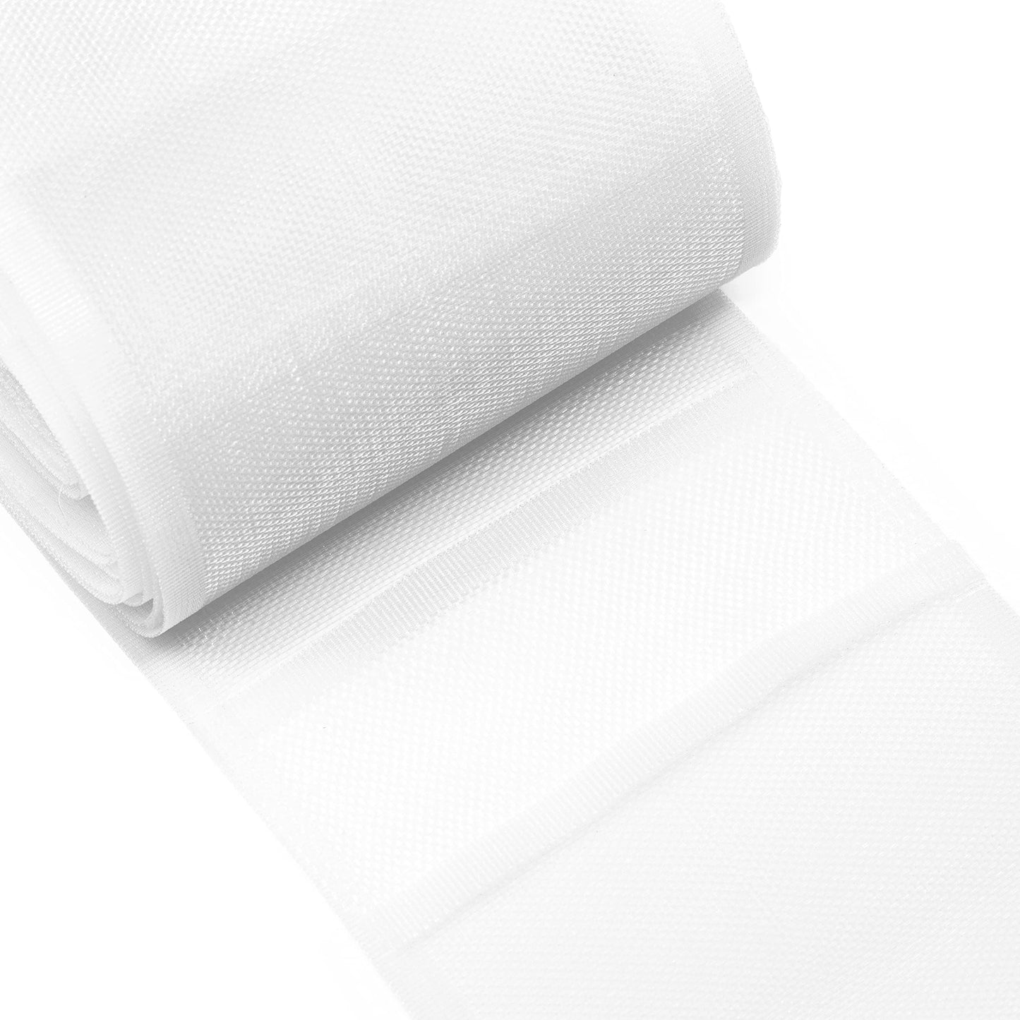 Dritz Home 44500 Woven Rod Loop Tape, 4-Inch x 6-Yards, White