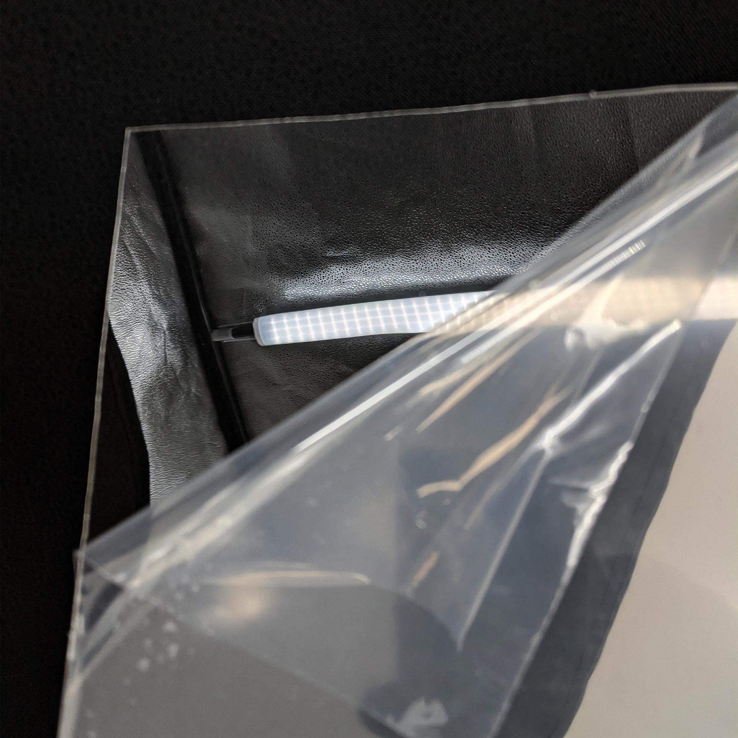 Best 8ft X 4ft Large Clear Plastic Sheets - Bendable, Easy Cut - PETG (Polyethylene Terephthalate Glycol) Plastic Material (0.508 mm Thick))