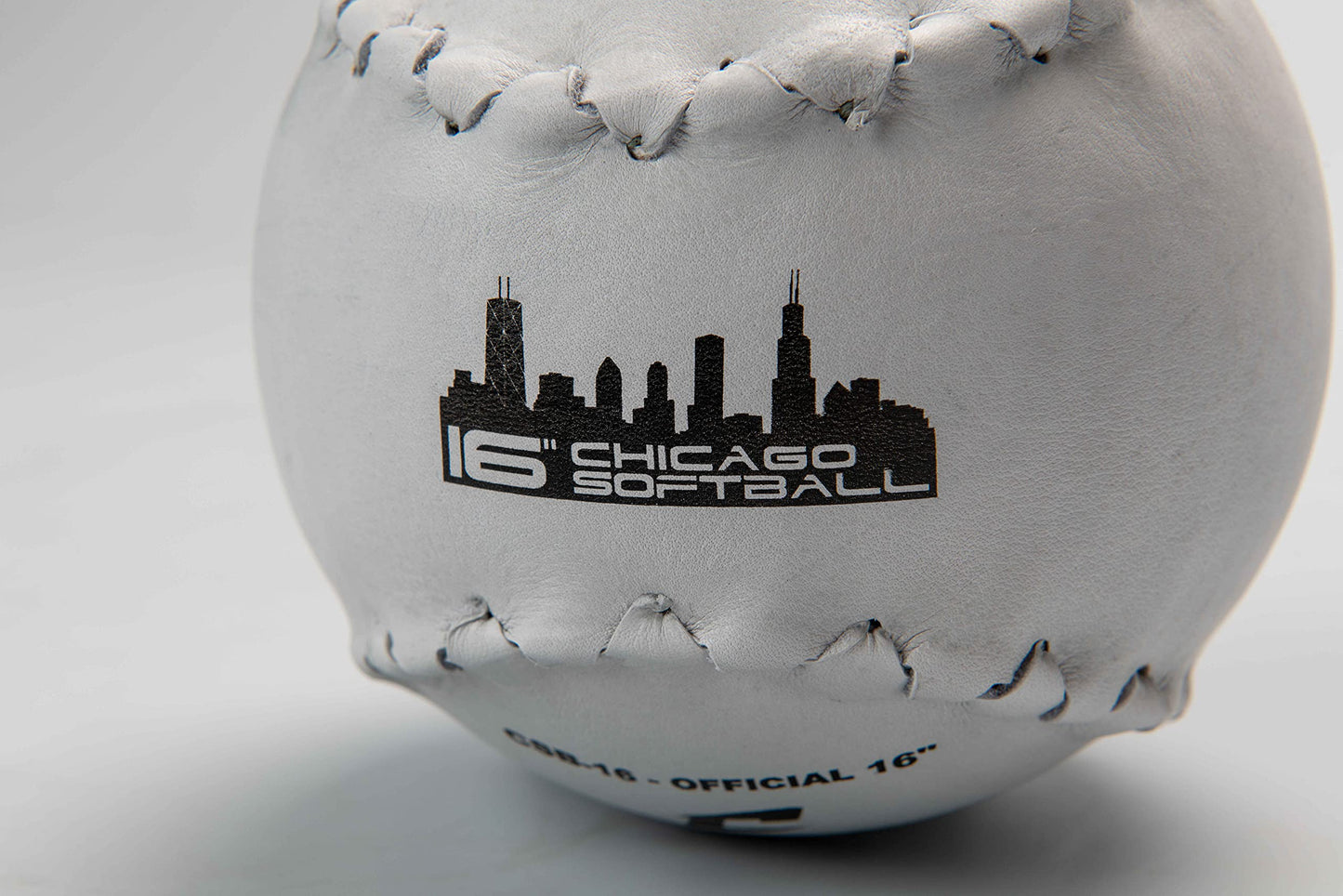 Champro Chicago Softball (White, 16-Inch)