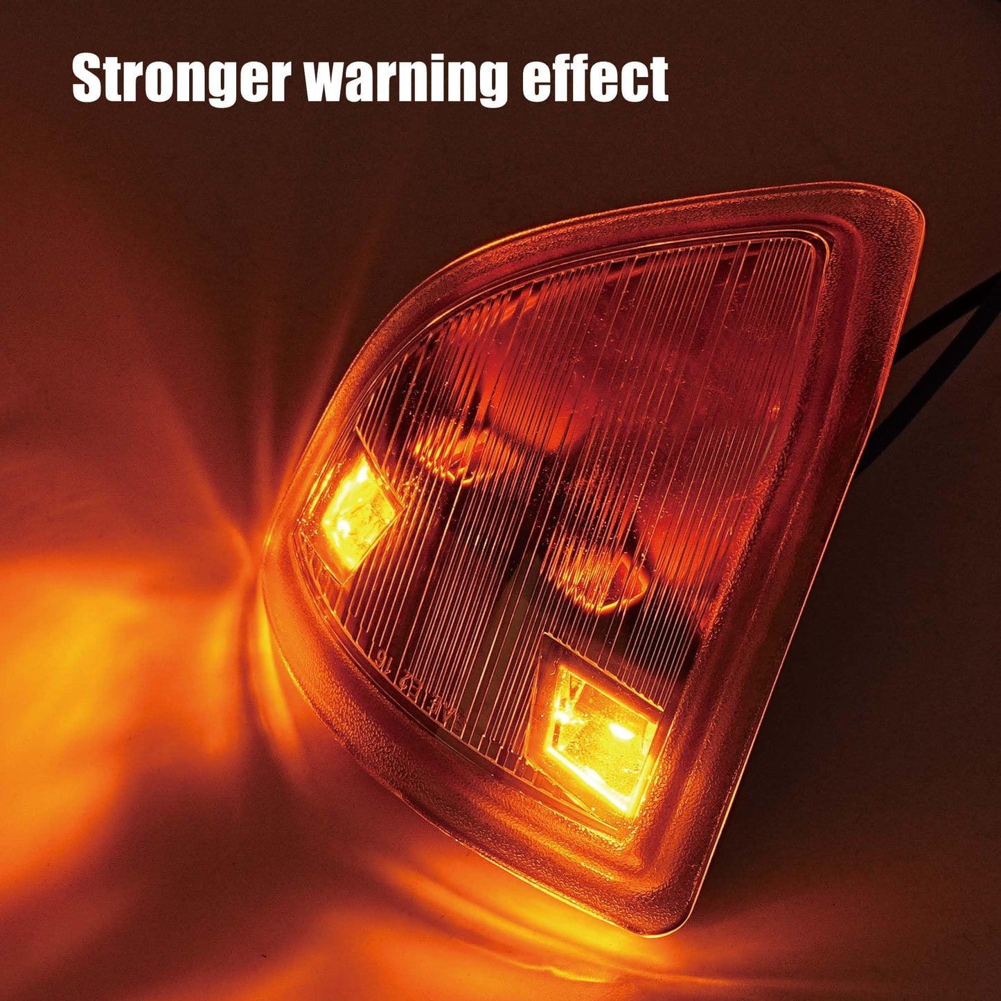 LEVANLIGHT 1 Pair LED Side Mirror Turn Signal Light, Left & Right Lamps Clear Cover Lens Compatible with Dodge Ram 1500 2500 3500 4500 5500 2010-2018, Replace# 68302828AA 68302829AA