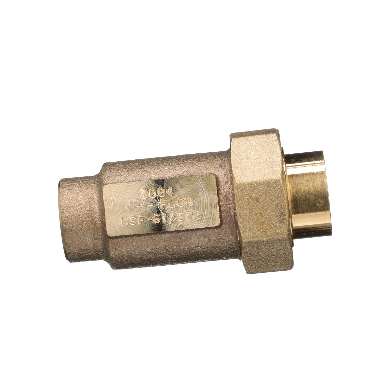 Zurn Wilkins 12UFX12F-700XL 700XL Dual Check Valve with 1/2" Female Union Inlet x 1/2" Female Outlet