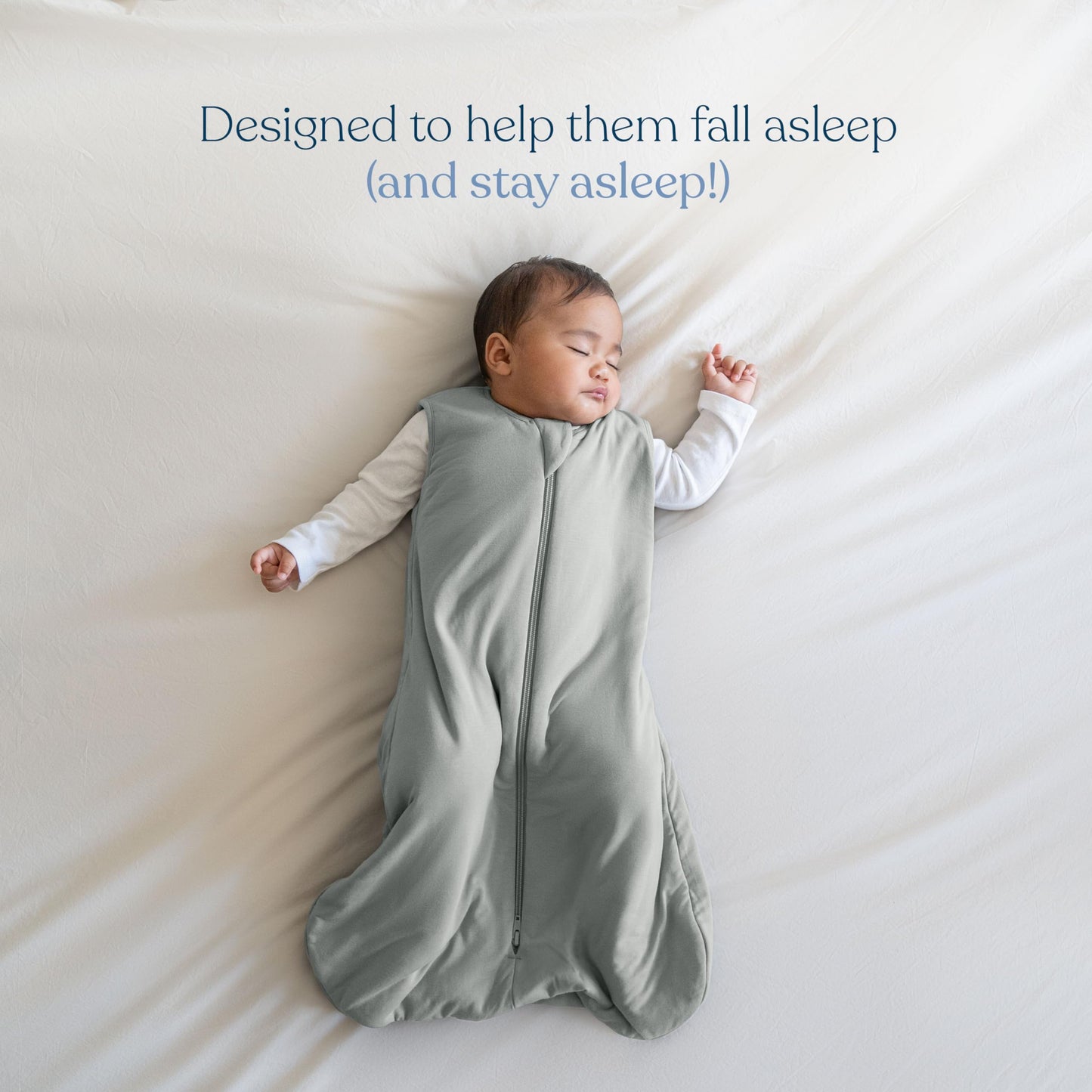 HALO SuperSoft Bamboo Wearable Blanket 1.5 TOG – Buttery Soft, Plush Baby Sleep Sack for Newborns, Infants & Toddlers, Hip-Healthy Design, Machine Washable