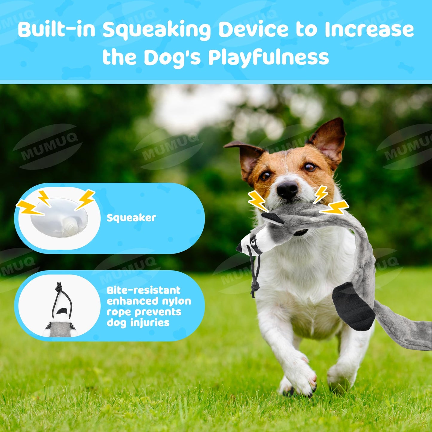 Flirt Pole for Dogs, Retractable Teasing Stick with Lure, Interactive Dog Toys for Outdoor Training Play Exercise, 40 Inch Flirt Stick for Dog Agility Training Equipment