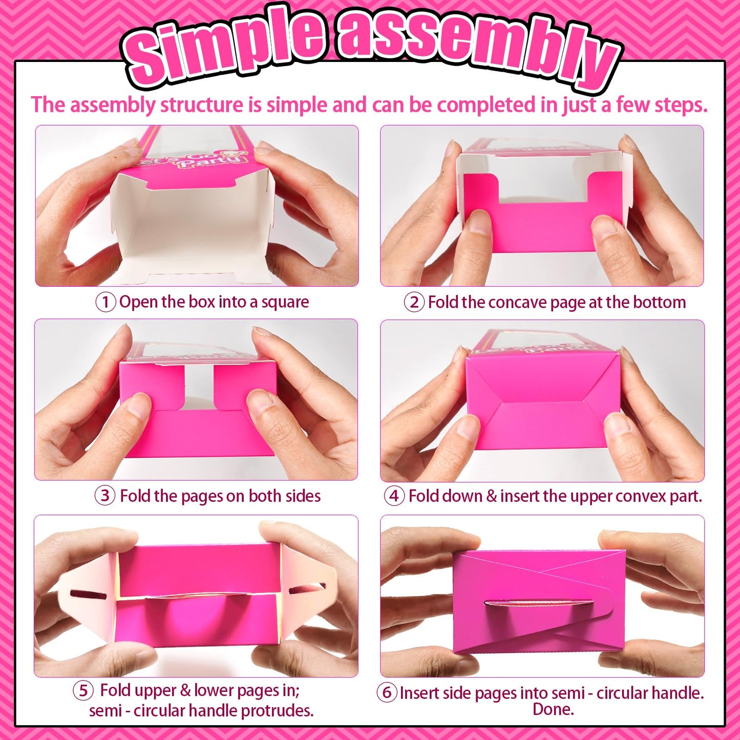 132Pcs Pink Birthday Party Favors Supplies with Goodie Candy Boxes Stuffers Includ Straw Glasses Bubble Stick Bracelet Keychain Tattoo Stickers Etc for Girls Birthday Party Decorations Supplies