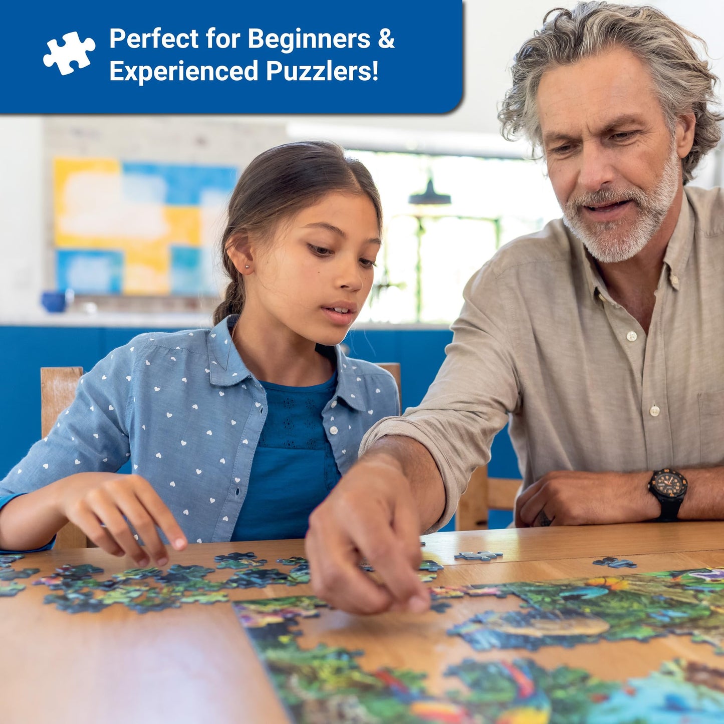 Ravensburger Garden of Sun Signs 3000 Piece Jigsaw Puzzle for Adults – Every Piece is Unique, Softclick Technology Means Pieces Fit Together Perfectly, 17135