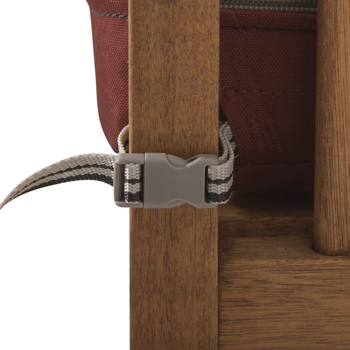 Classic Accessories Ravenna Water-Resistant Patio Seat Cushion Cover, 25 x 25 x 5 Inch, Spice