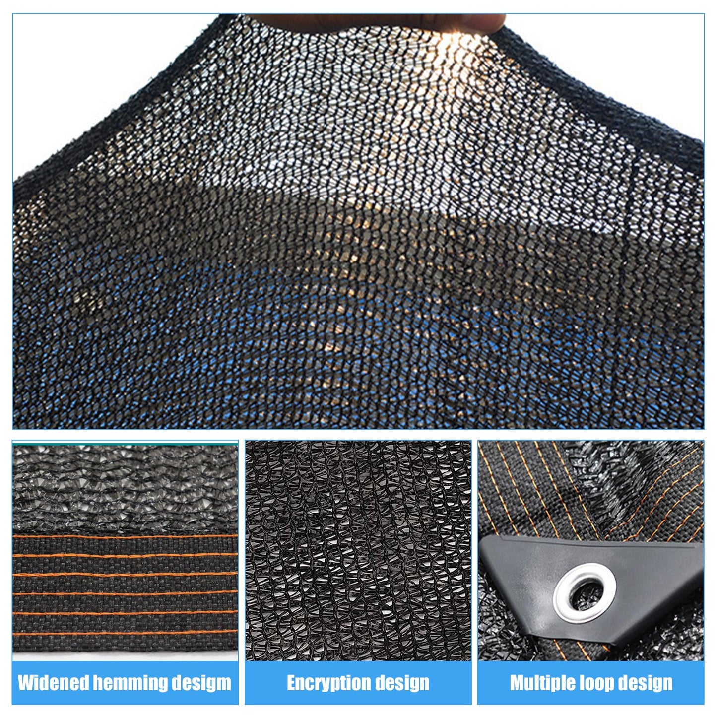 Pool Leaf Net Cover, Fine Mesh Leaf Netting Inground and Above Ground Pools, Pool Screen Cover Pond Net to Keep Leaves Out (16 x 32ft, Black2)
