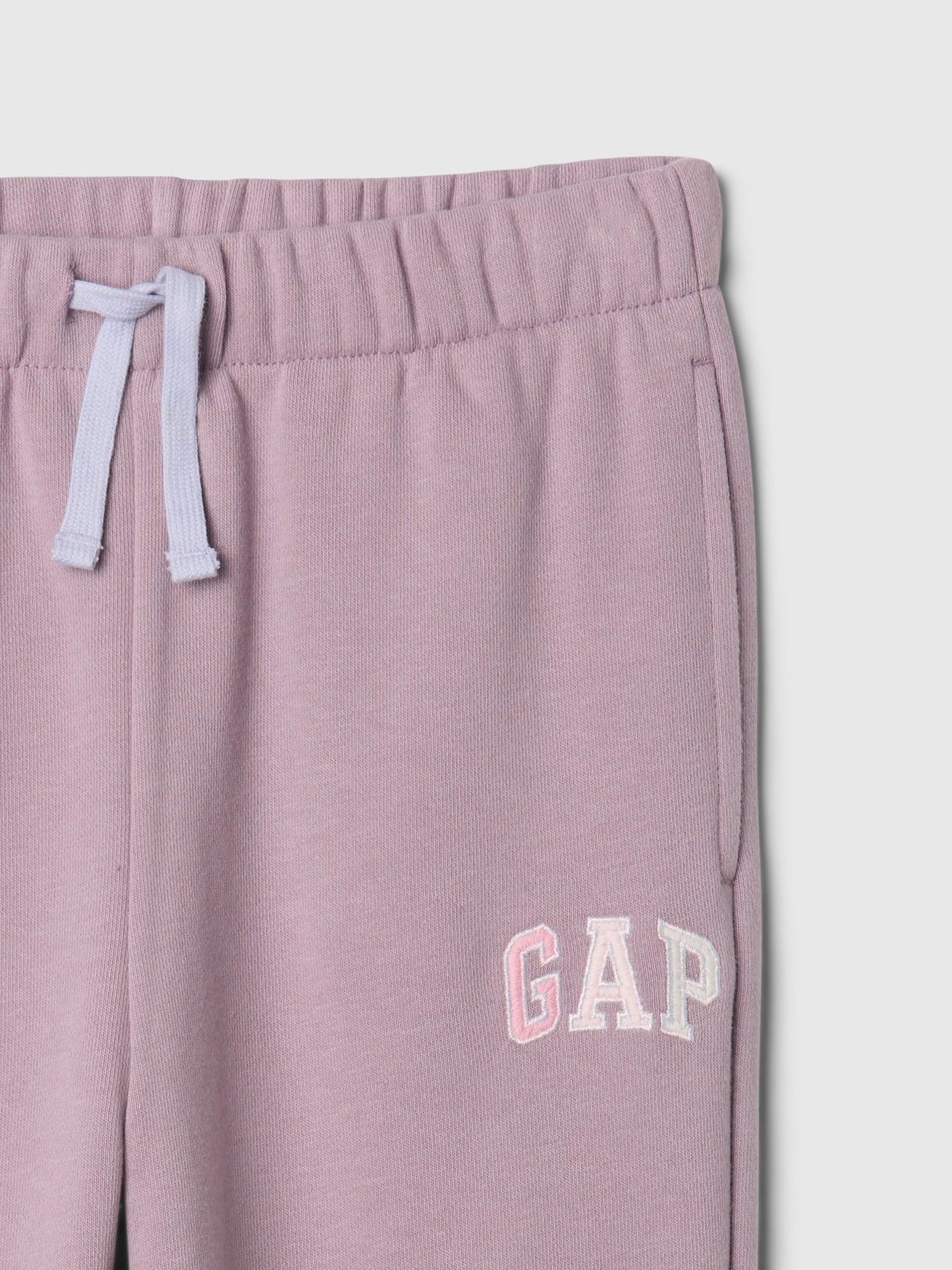 GAP Girls' Logo Pull-on Jogger Fleece Sweatpants, Amethyst Purple, X-Large