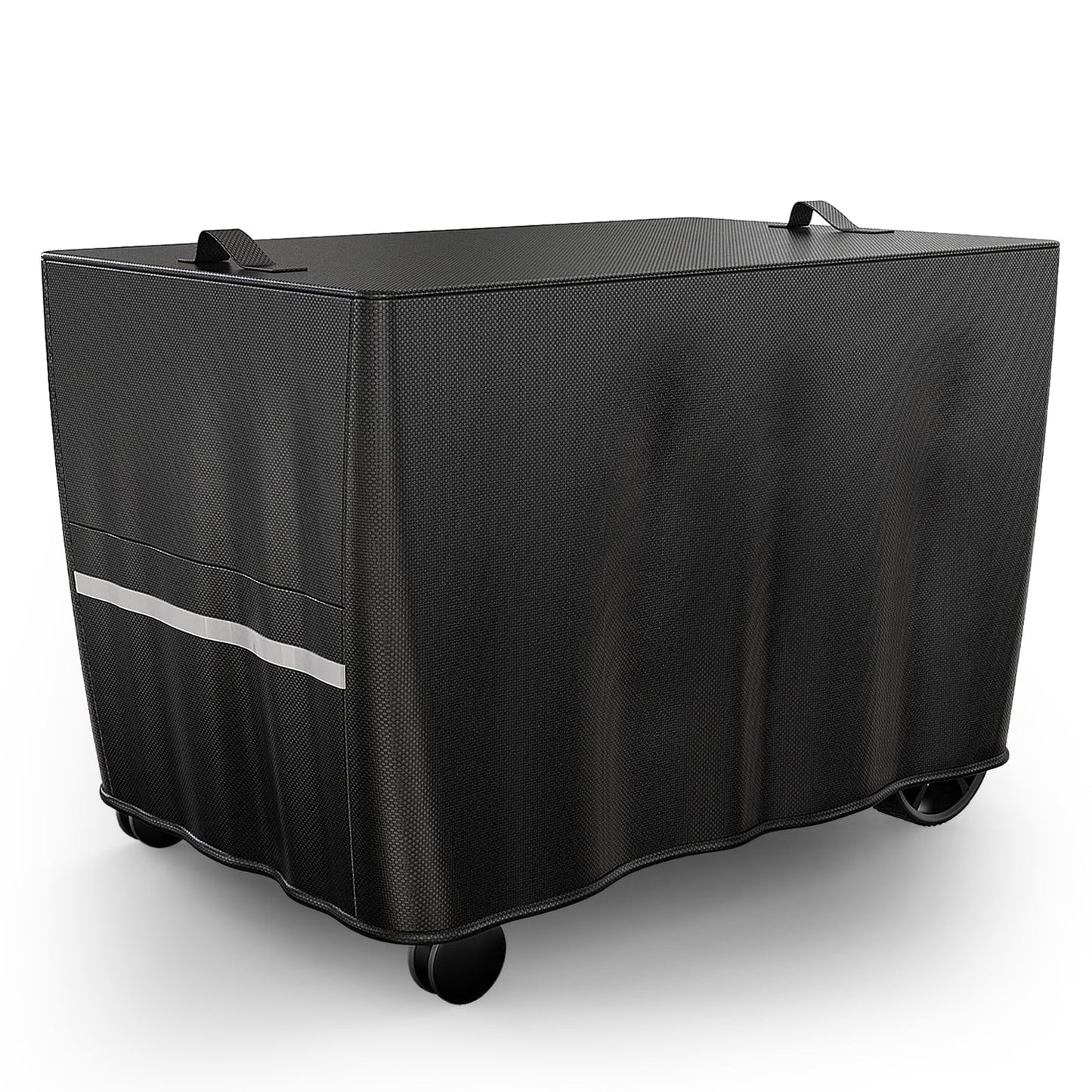 BBQMall Pizza Oven Cart Table Cover, Outdoor Grill Table Cover, Universal Waterproof Patio BBQ Grill Cart Stand-53 X 25 X 32 Inch, Prep Table Cover for Keter Unity XL Portable Outdoor
