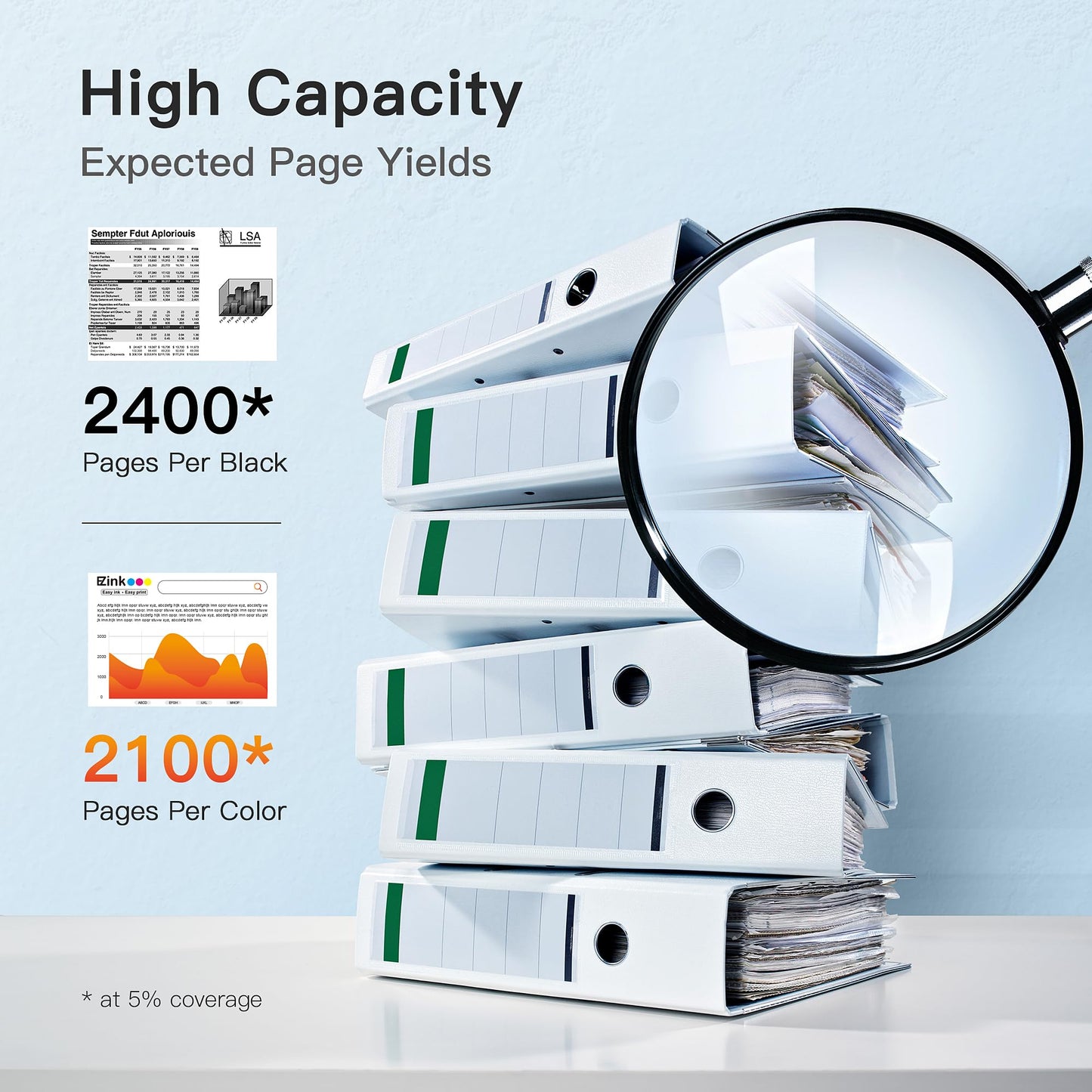 (Newest Chip) 414A Toner Cartridges (W2022A) 4 Pack Compatible Replacement for HP 414A 414X M479fdn M454dn W2020A for HP Color Laserjet Pro MFP M479fdw M454dw Printer High Capacity (BK/C/M/Y)