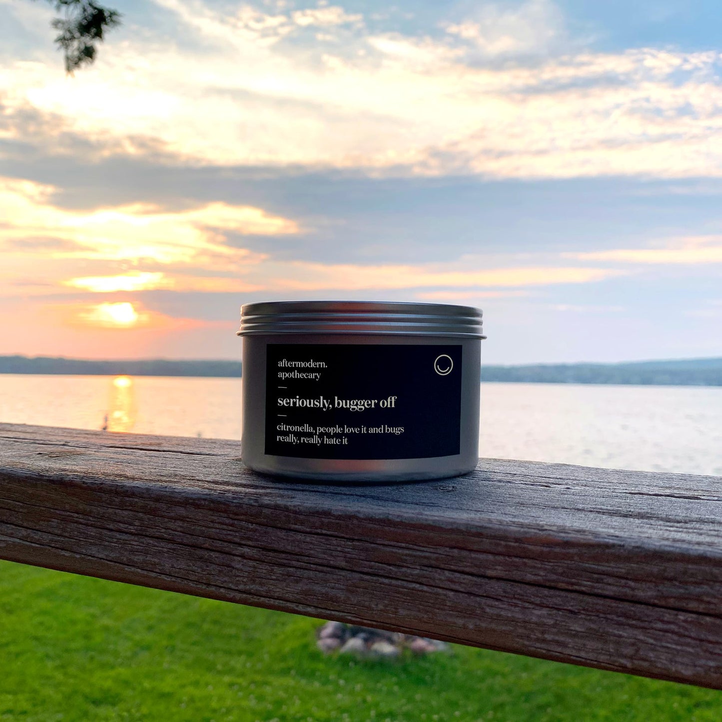 World's Best Citronella Candle—Long Lasting—Super Strong —Handmade in Canada (14 oz.)