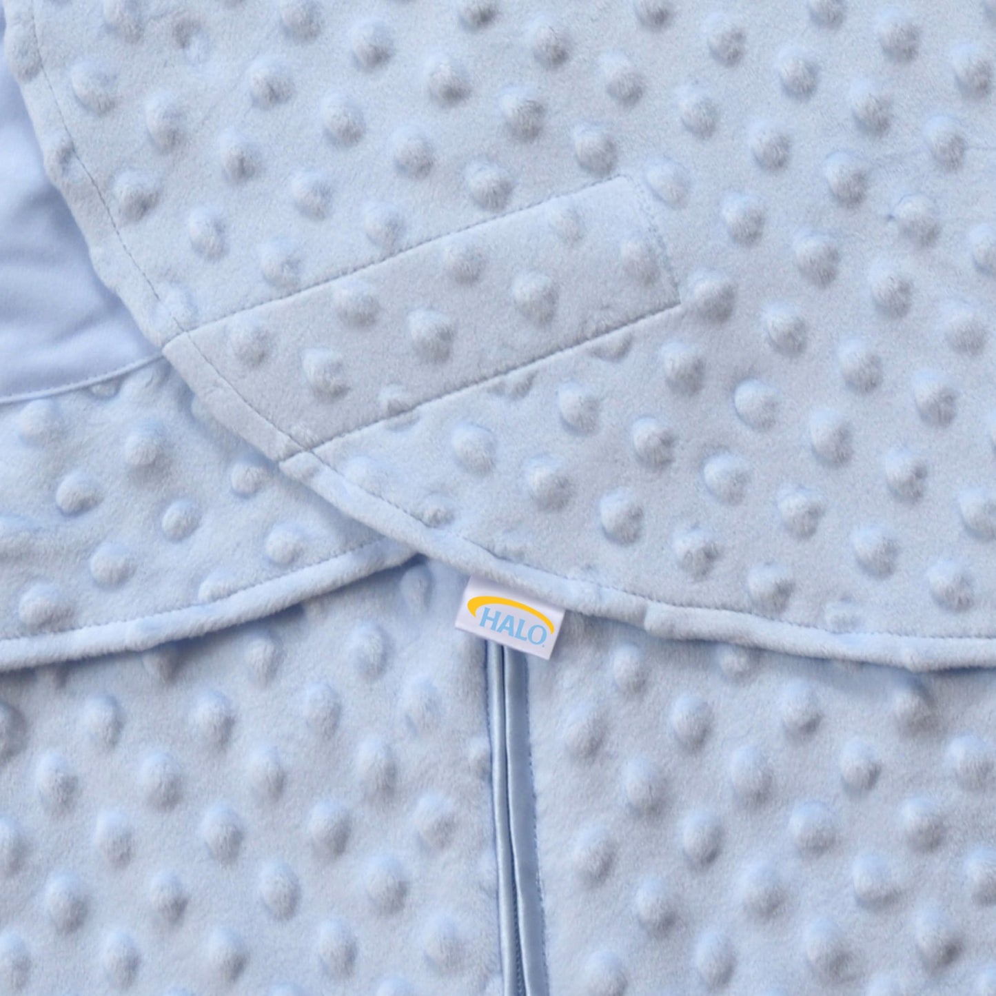 HALO 100% Cotton Sleepsack Swaddle, 3-Way Adjustable Wearable Blanket, TOG 1.5, Clouds, Small, 3-6 Months