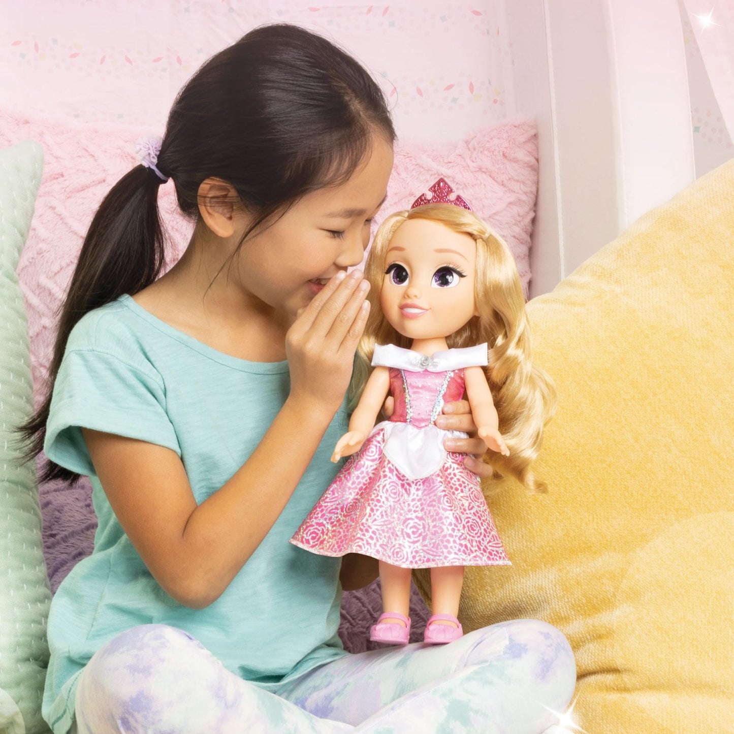 Disney Princess My Friend Aurora Doll 14 inch Tall Includes Removable Outfit and Tiara