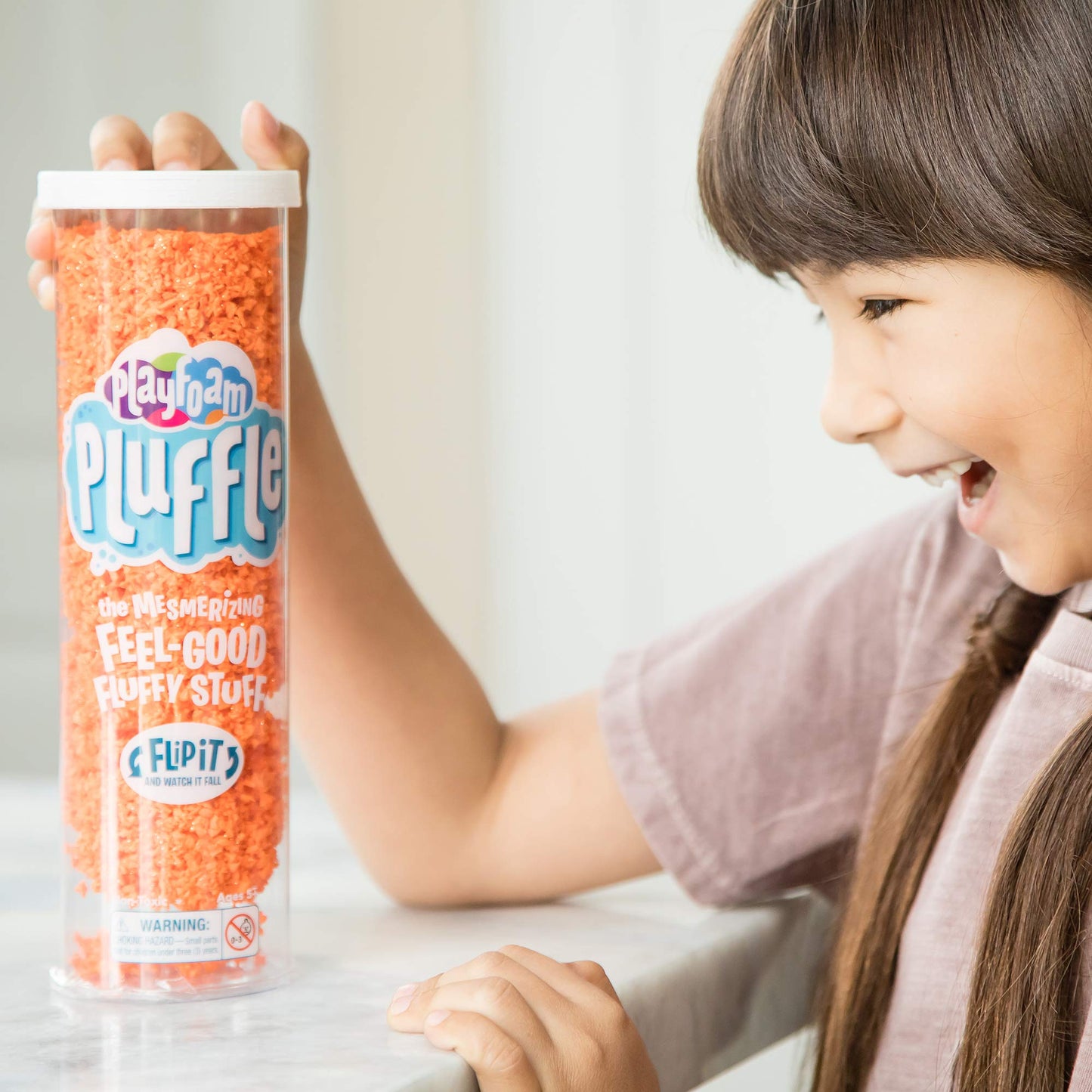 Educational Insights 1942B Playfoam Pluffle 4 Pack: Non-Toxic, Never Dries Out, Feel Good Fluffy Stuff