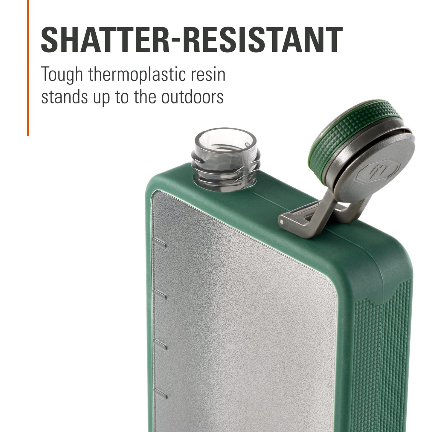GSI Outdoors 79363 16 Fl. Oz. Boulder Flask - MTN View